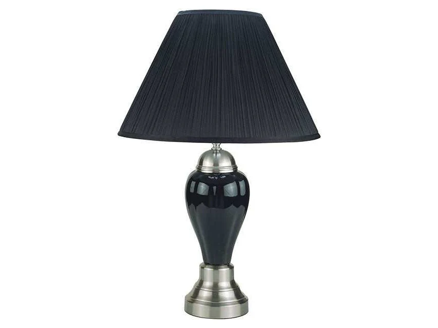 Niki Black Table Lamp (Set of 6)