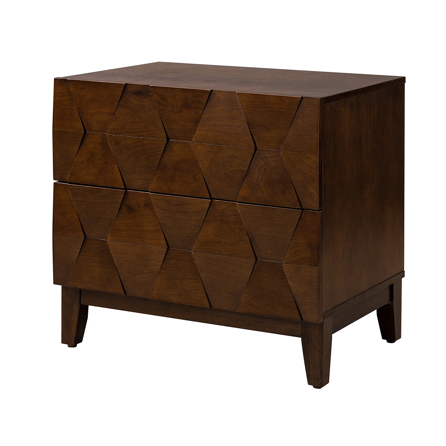 Helga Nightstand in Walnut - Image 2