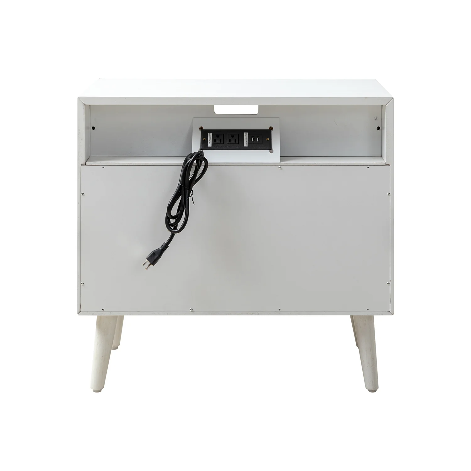 Frieda Nightstand in White - Image 4