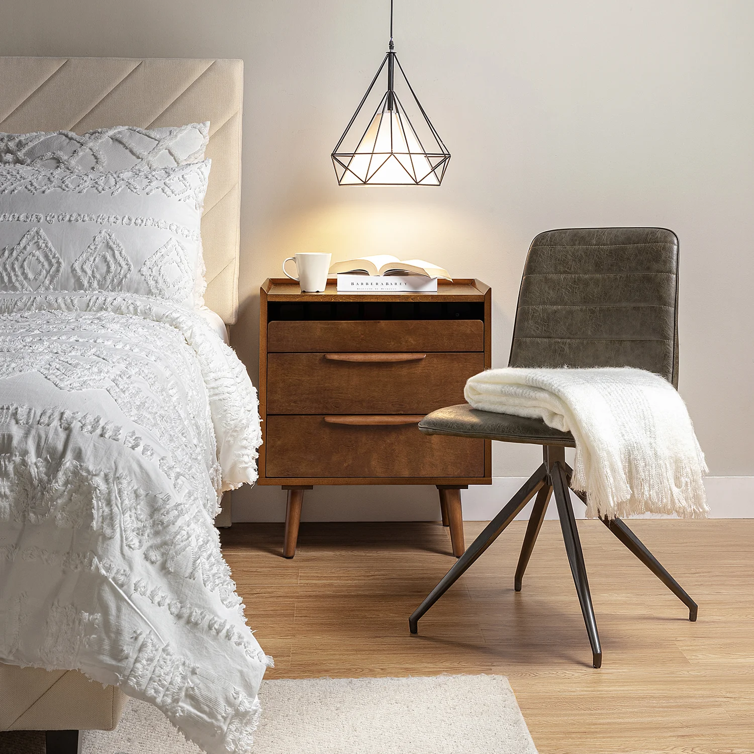 Florrie Nightstand in Walnut - Image 3