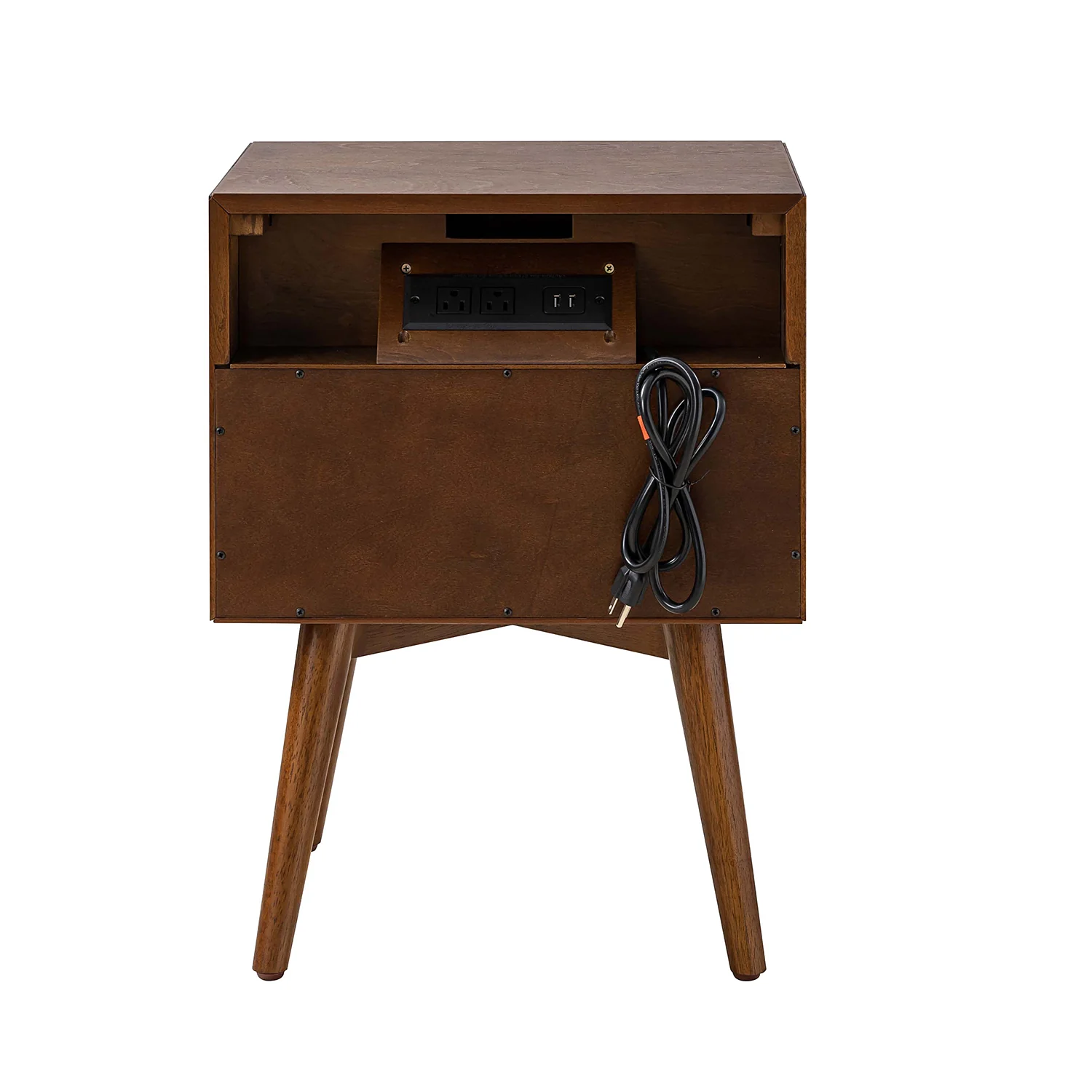 Anita Nightstand in Walnut - Image 4