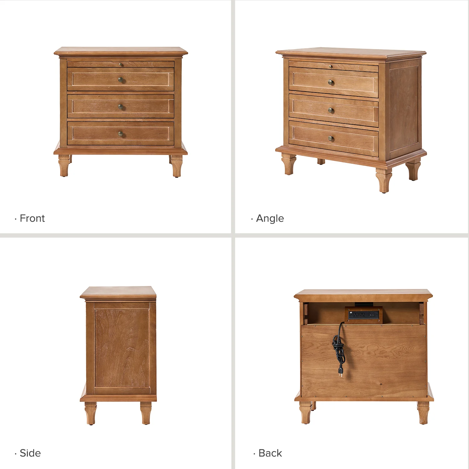 Dominic Nightstand in Acorn - Image 6