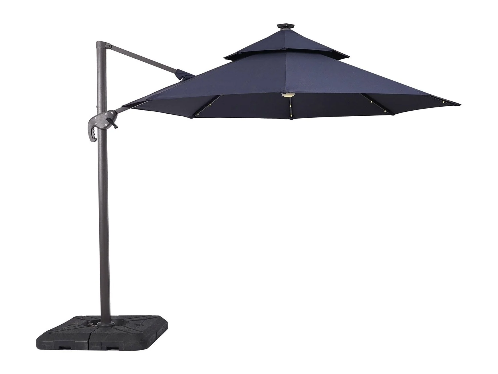 Nuti Blue Round Umbrella