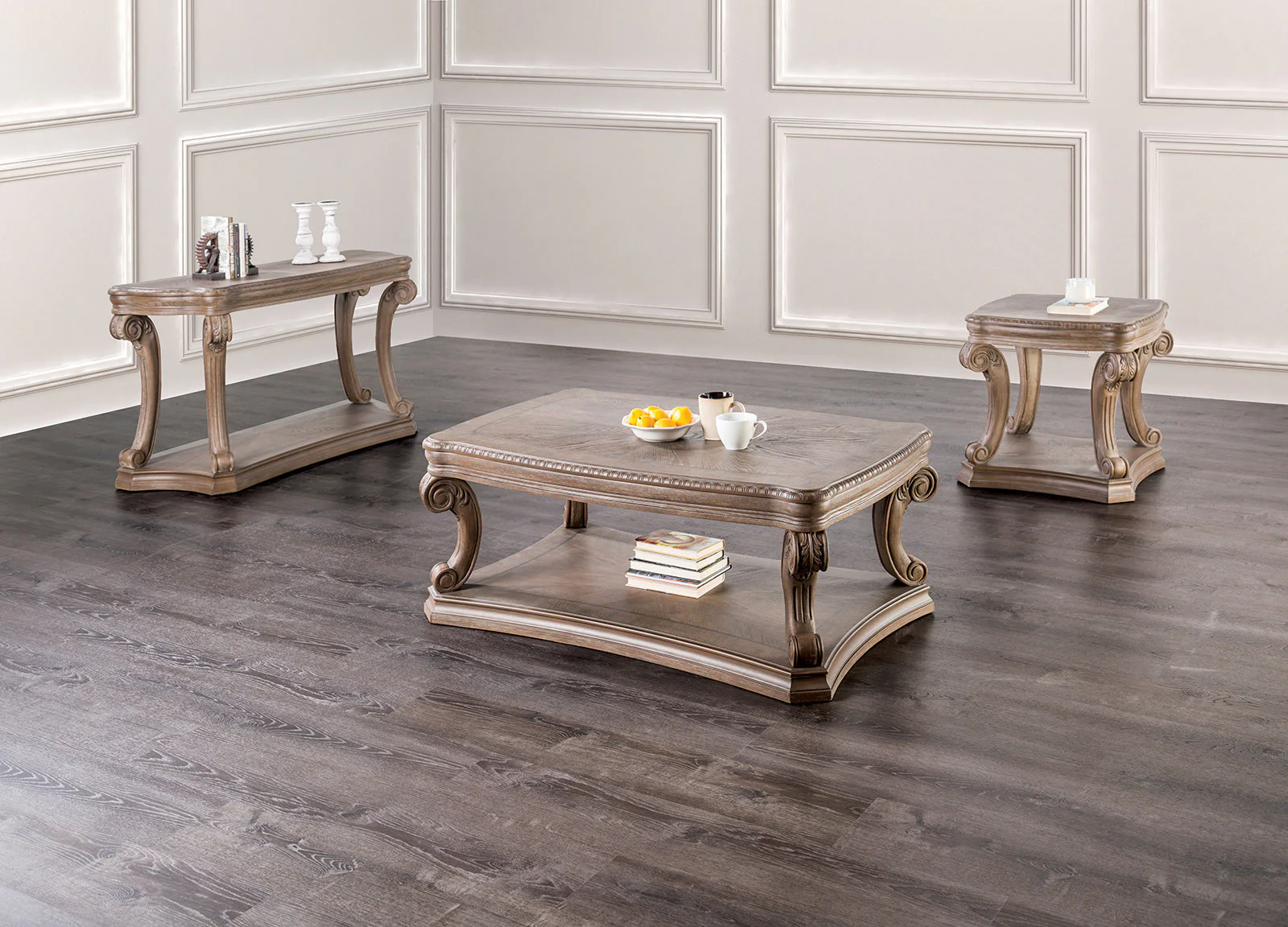 Oakway Weathered Oak Coffee Table - Image 3