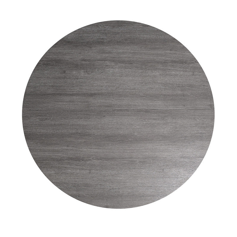 Oberto Gray 5 Pc. Round Dining Table Set - Image 4