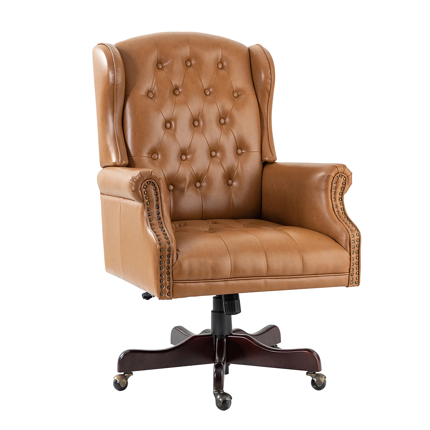 Amadeo Executive Chair in Camel - Image 2