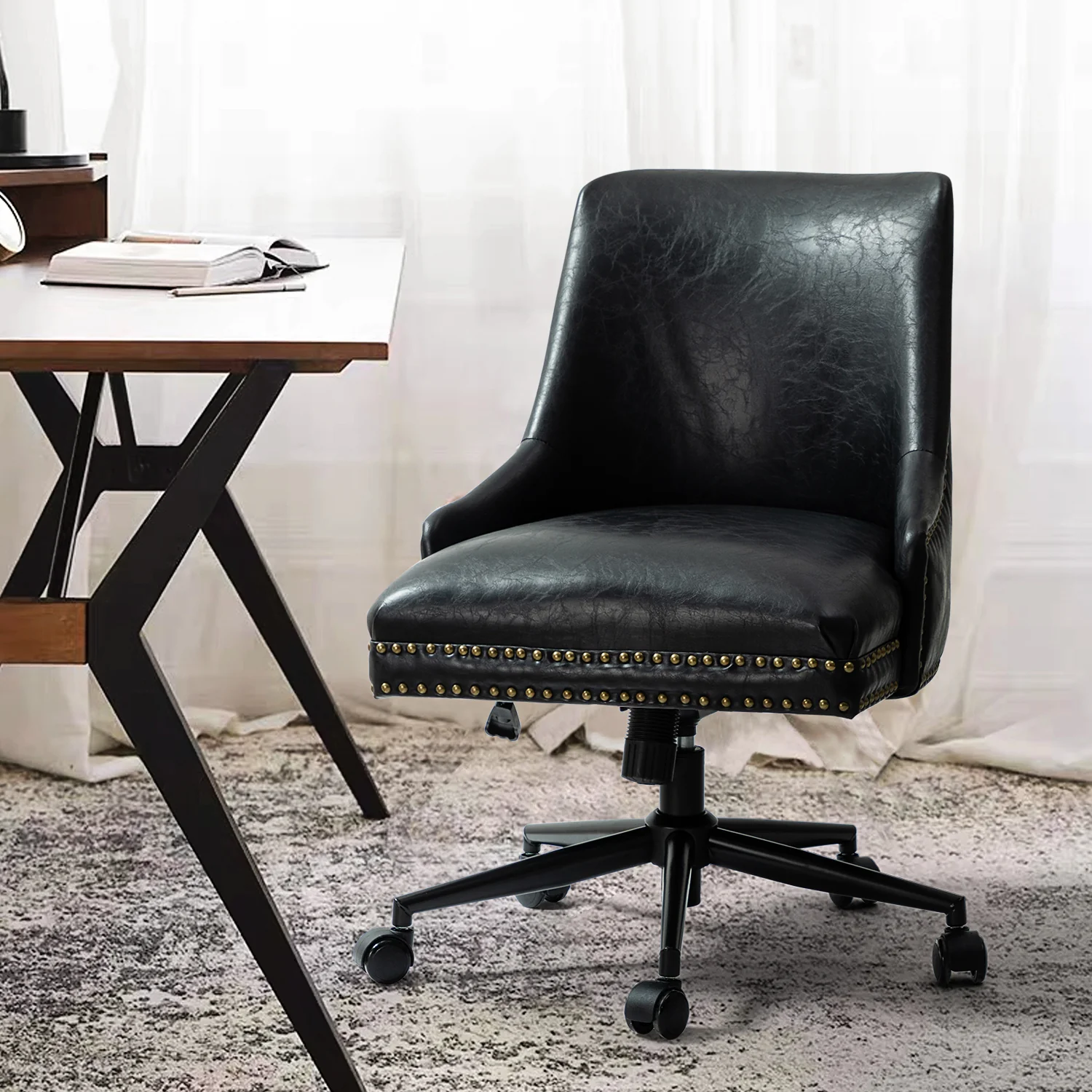 Idalia Task Chair in Black