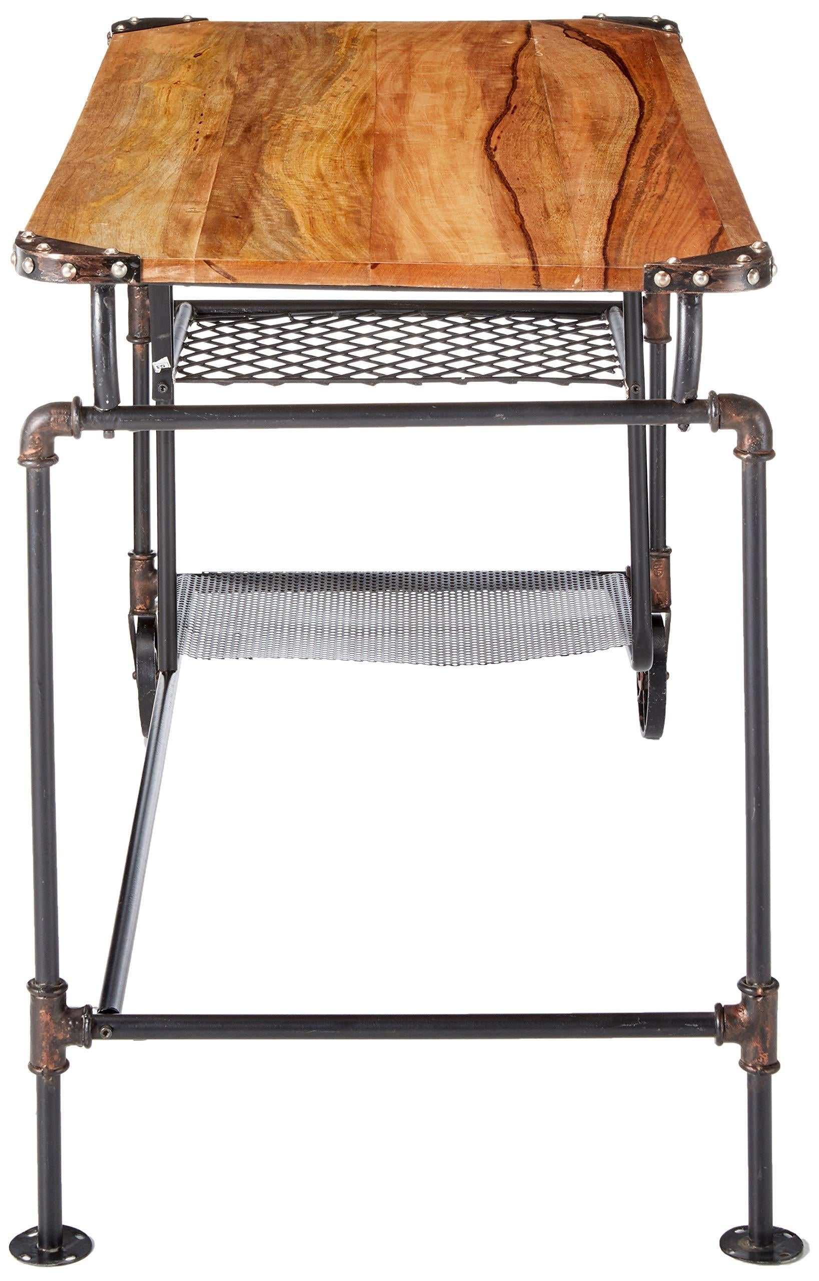 Olga Antique Black Desk - Image 5
