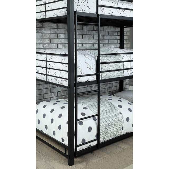 Olga Sand Black Full Triple Decker Bed - Image 3