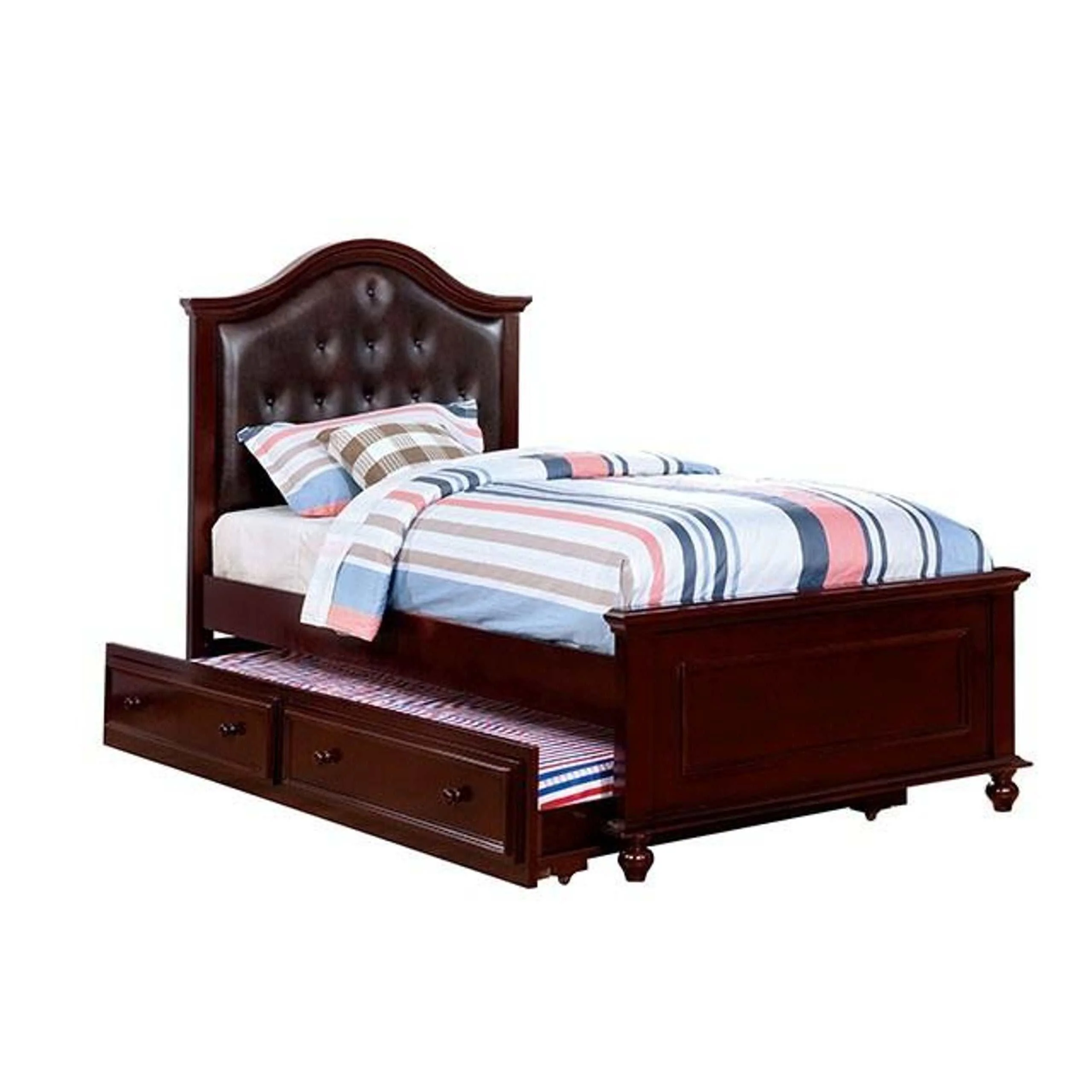 Olivia Dark Walnut Trundle - Image 3