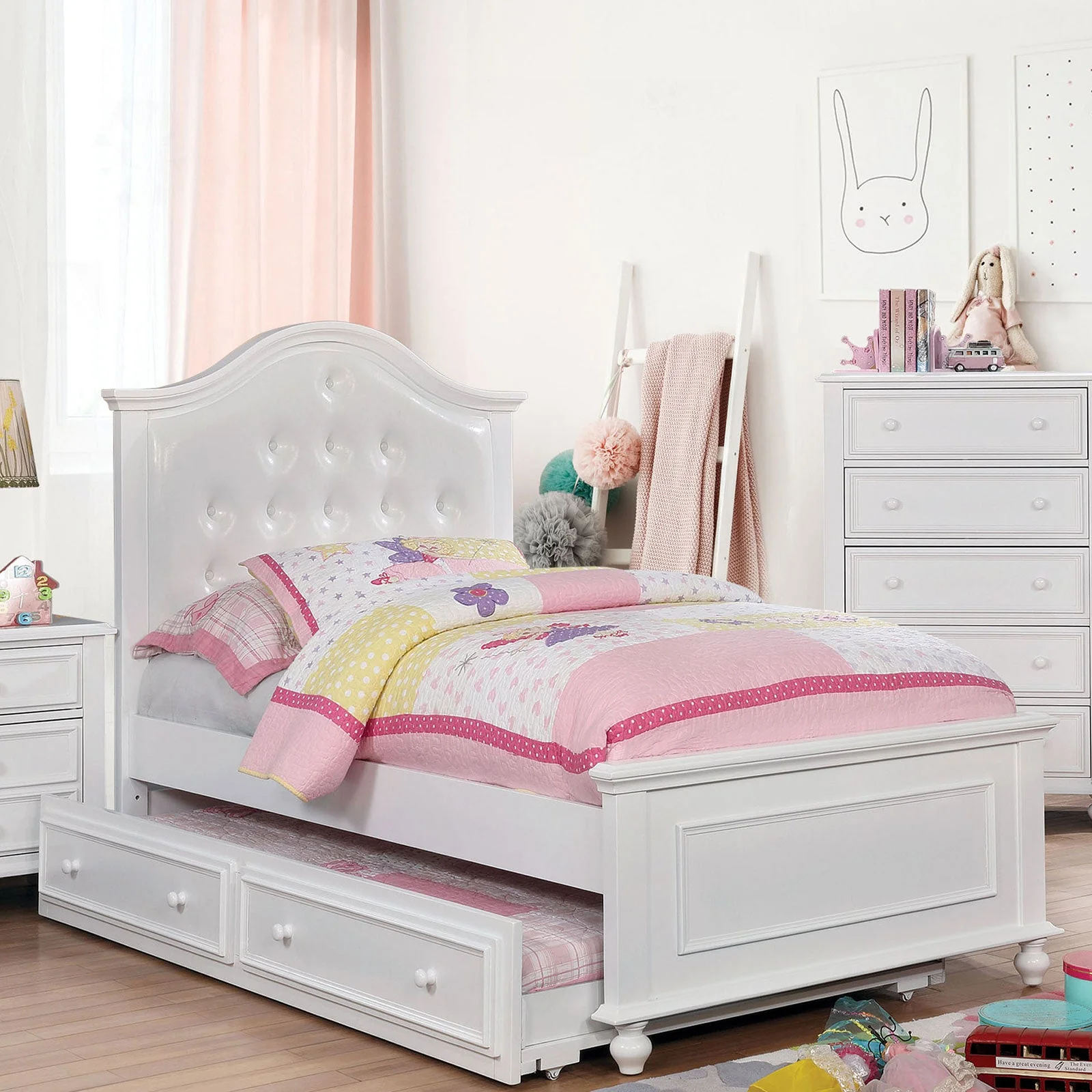 Olivia White 4 Pc. Full Bedroom Set - Image 2