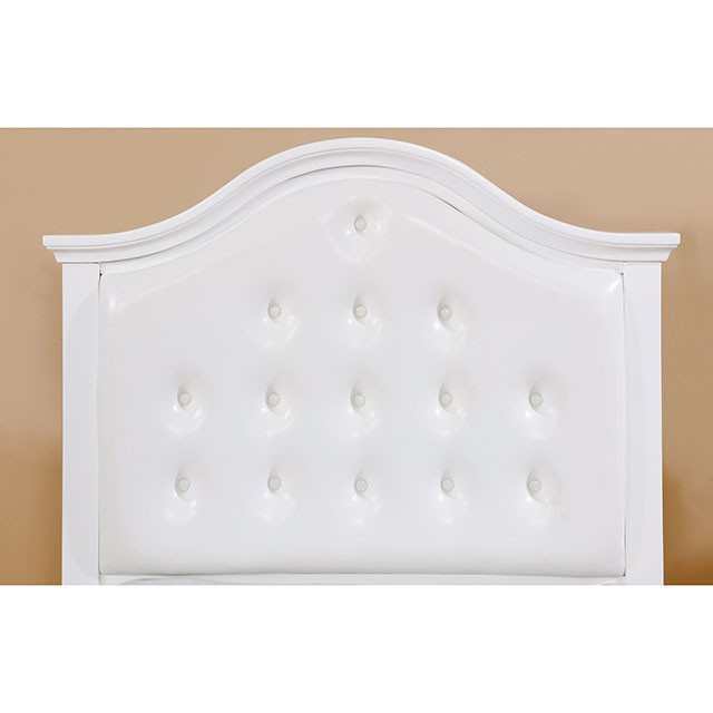 Olivia White Full Bed - Image 3