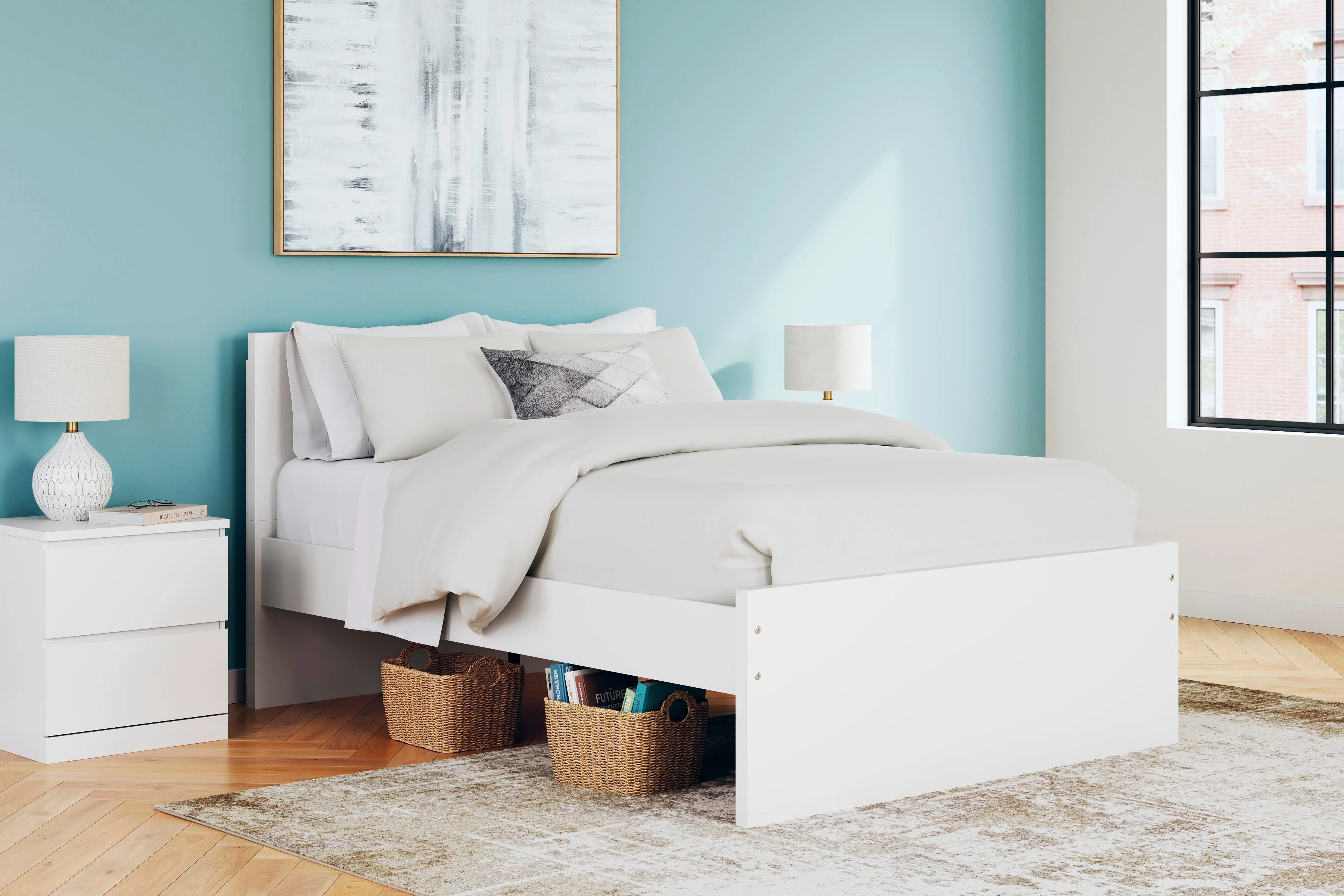 Onita Panel Platform Bed - Image 8