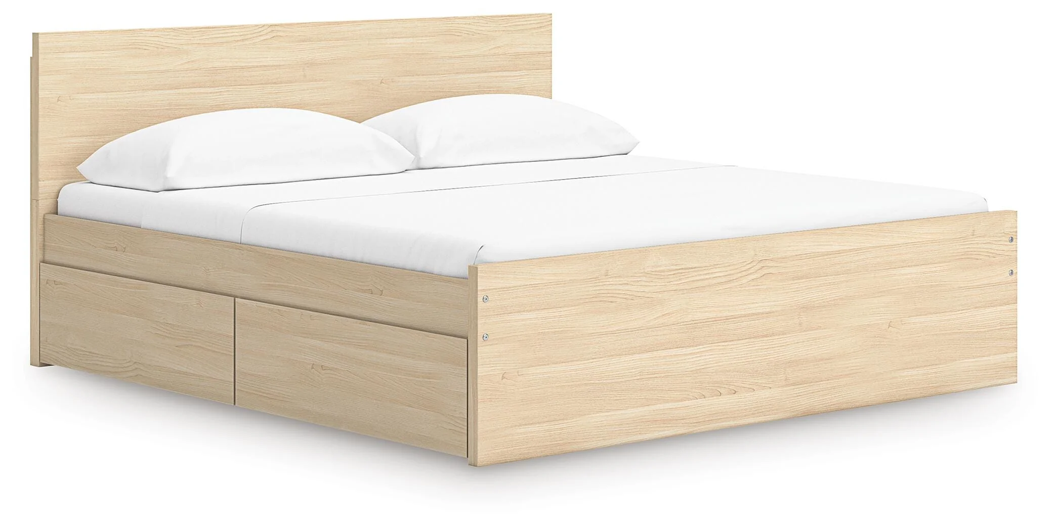 Onita Panel Platform Bed with 2 Side Storage - Image 4