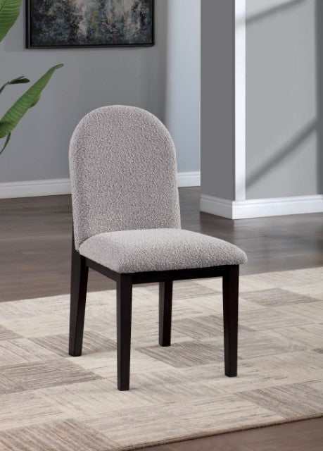 Orland Dark Walnut/Gray Side Chair (Set of 2) - Image 2