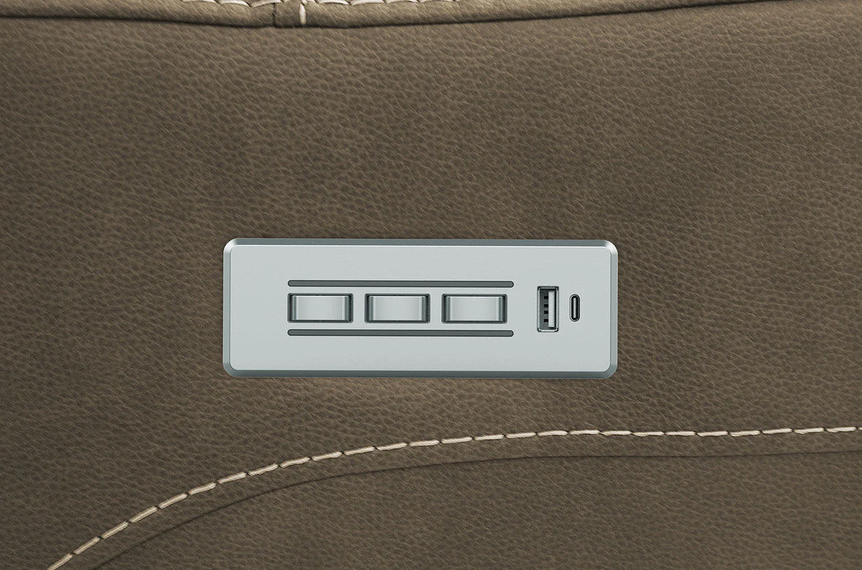 Orpheus Brown Power Sectional w/ Lift Chair - Image 6
