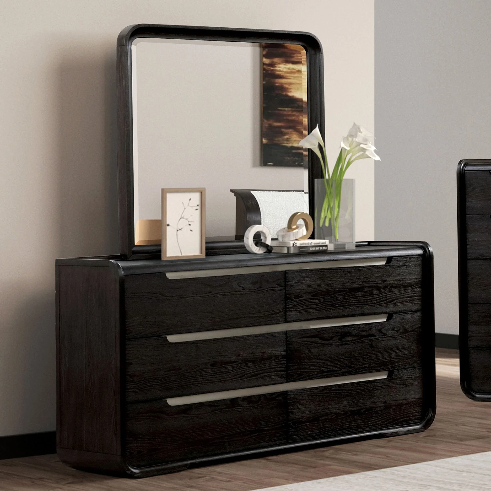Osterley Black Queen 4 Piece Bedroom Set - Image 5