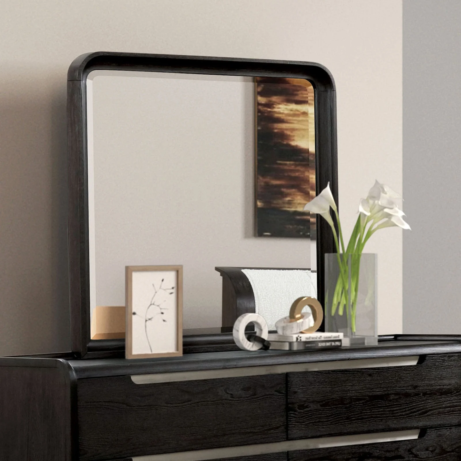 Osterley Black Queen 5 Piece Bedroom Set w/2 Nightstands - Image 4