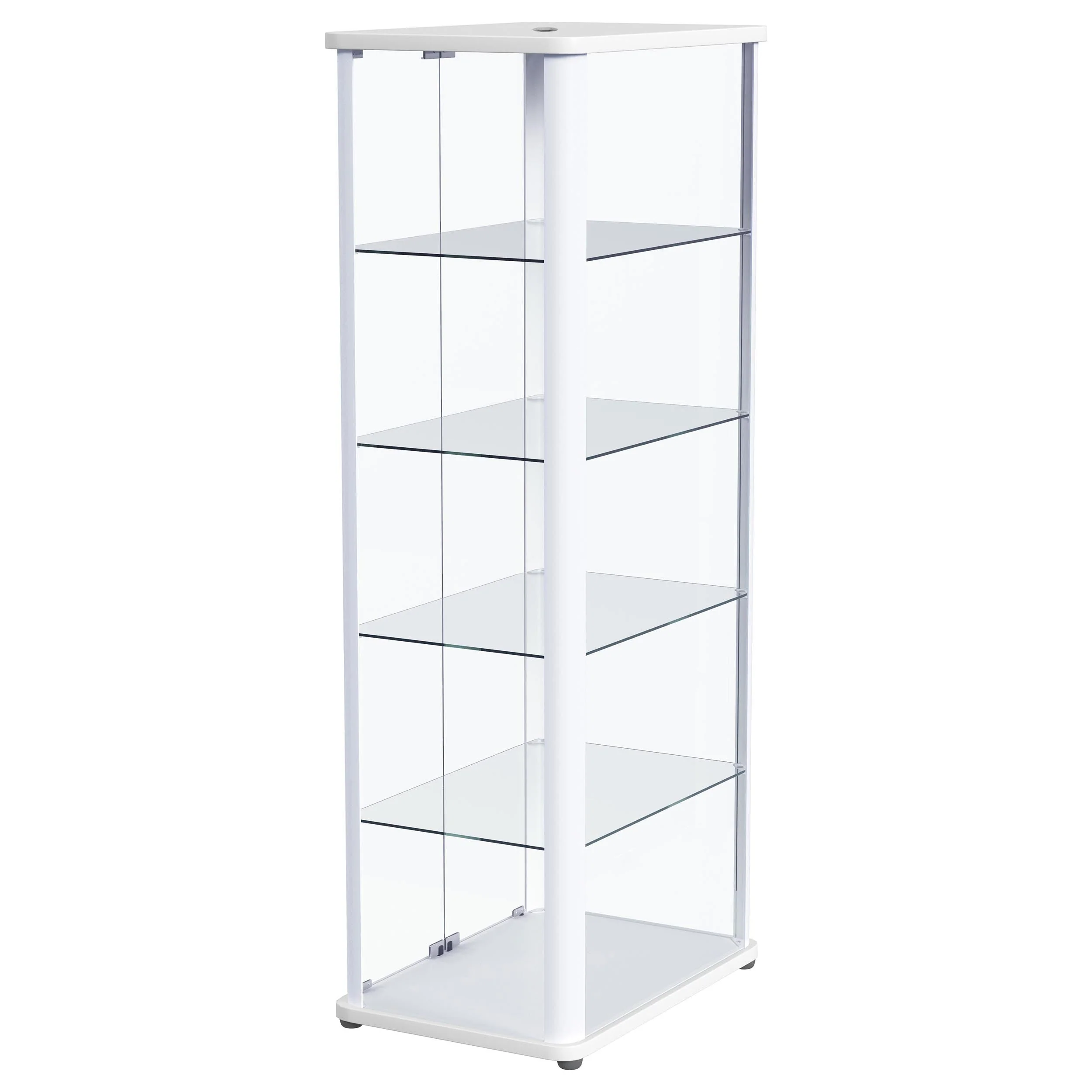 Aero 5-shelf Display Curio Cabinet with LED - Image 19