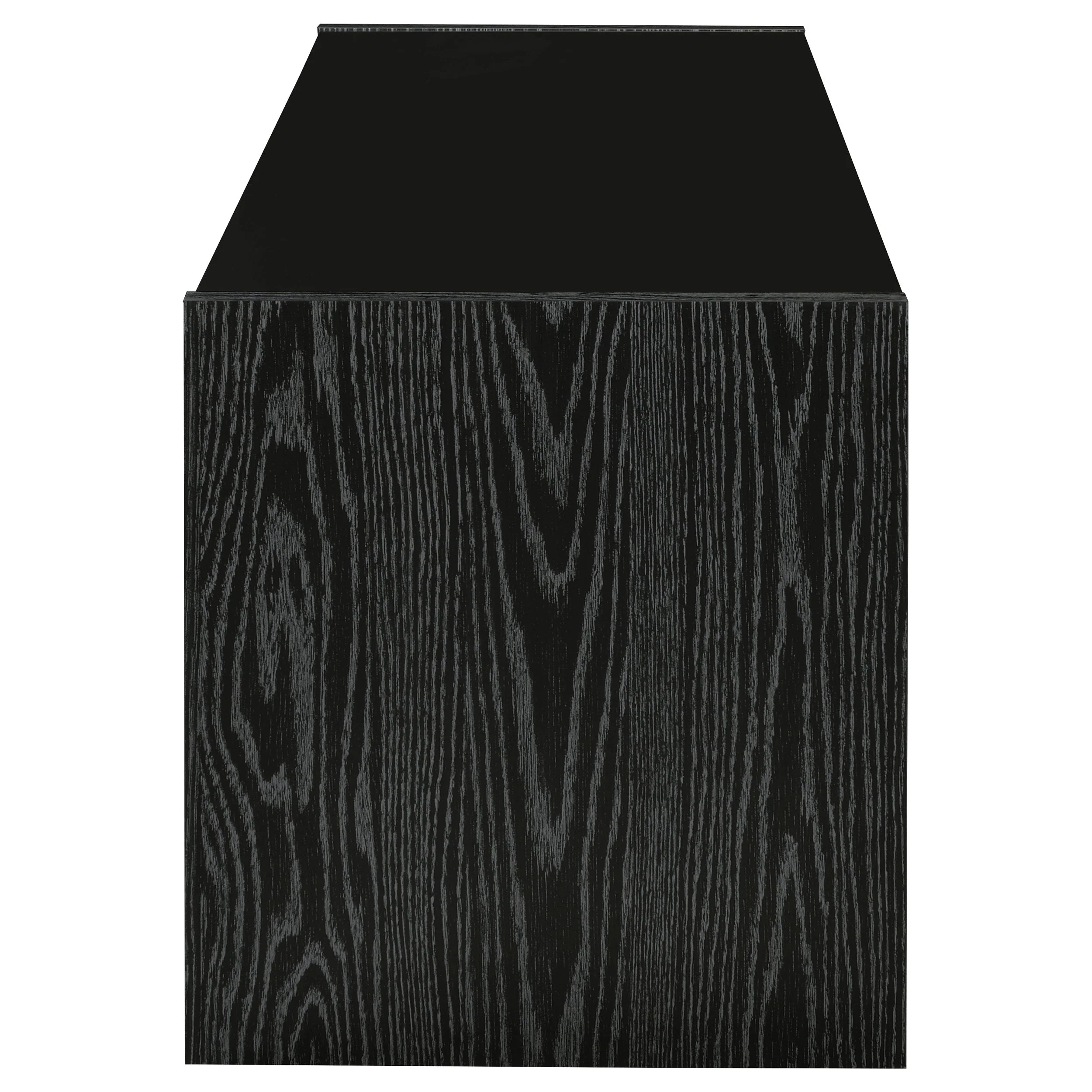 Alton 3-drawer Engineered Wood 61-inch TV Stand Black Oak - Image 6