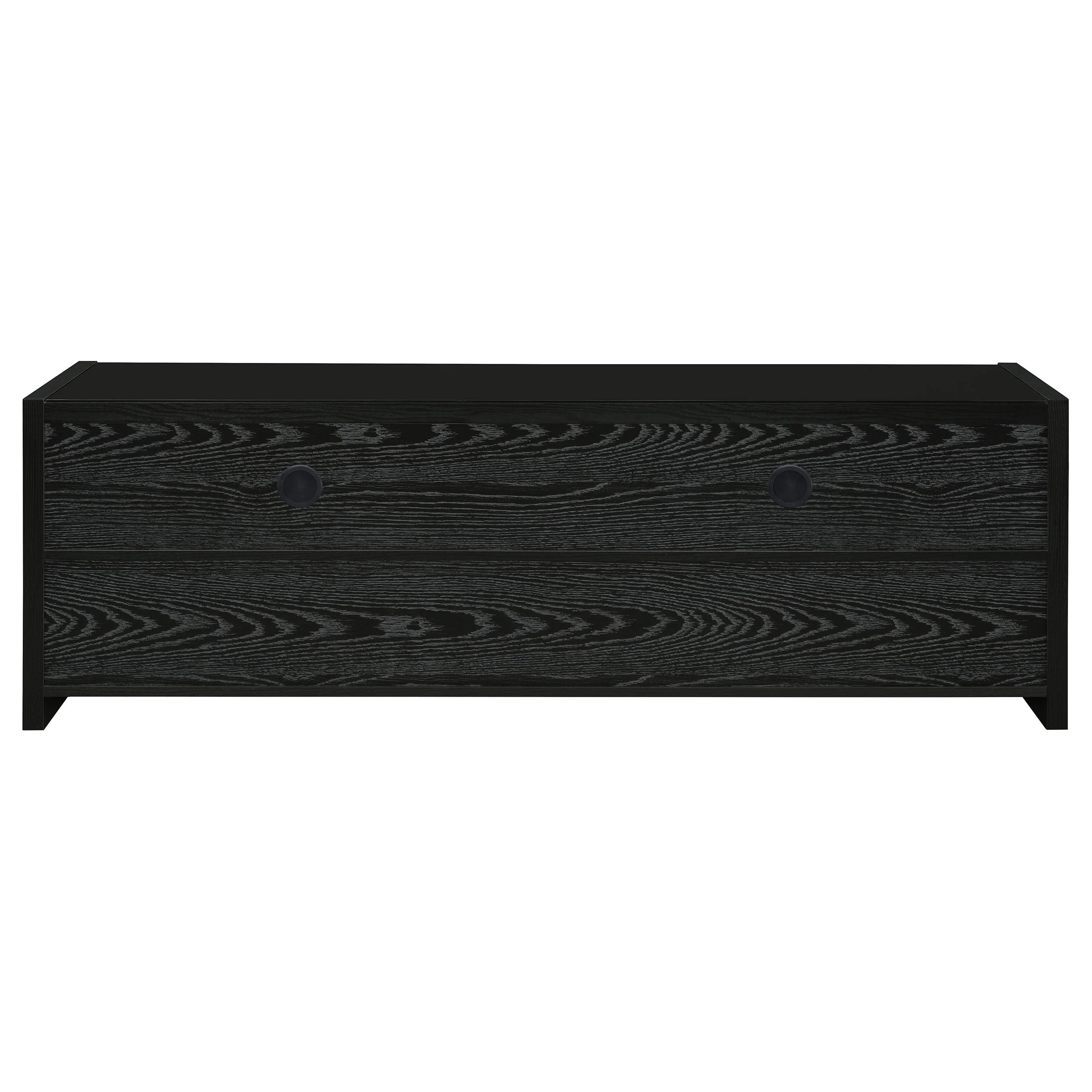 Alton 3-drawer Engineered Wood 61-inch TV Stand Black Oak - Image 8