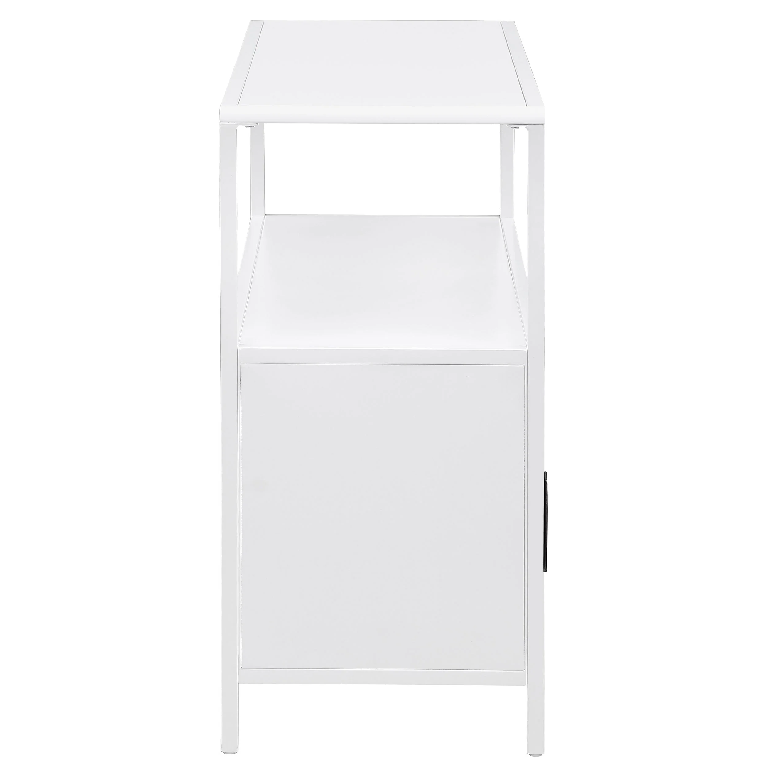 Amherst 2-door Radio Weave Cane Metal Accent Cabinet - Image 10