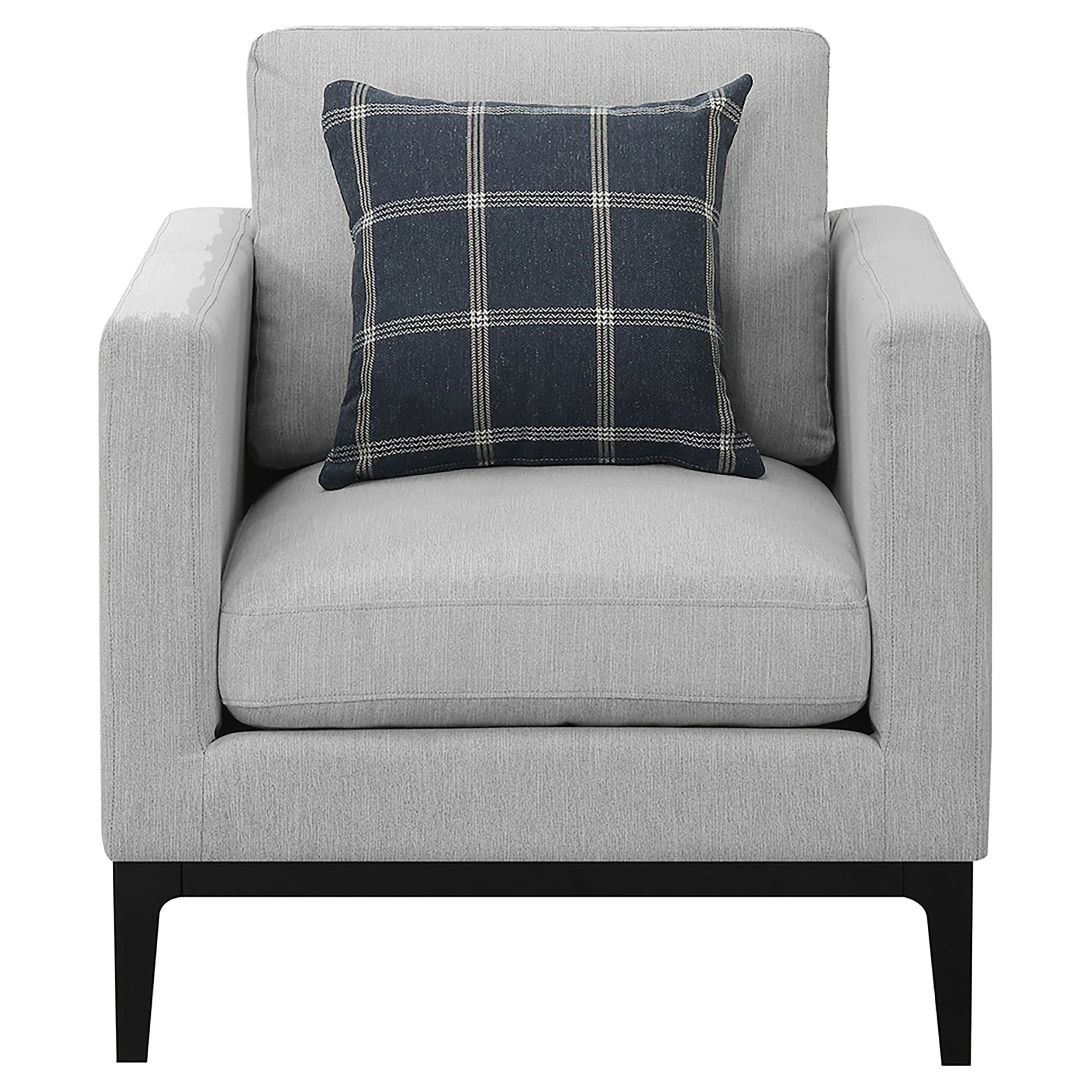 Apperson Upholstered Track Arm Sofa Set Light Grey - Image 22
