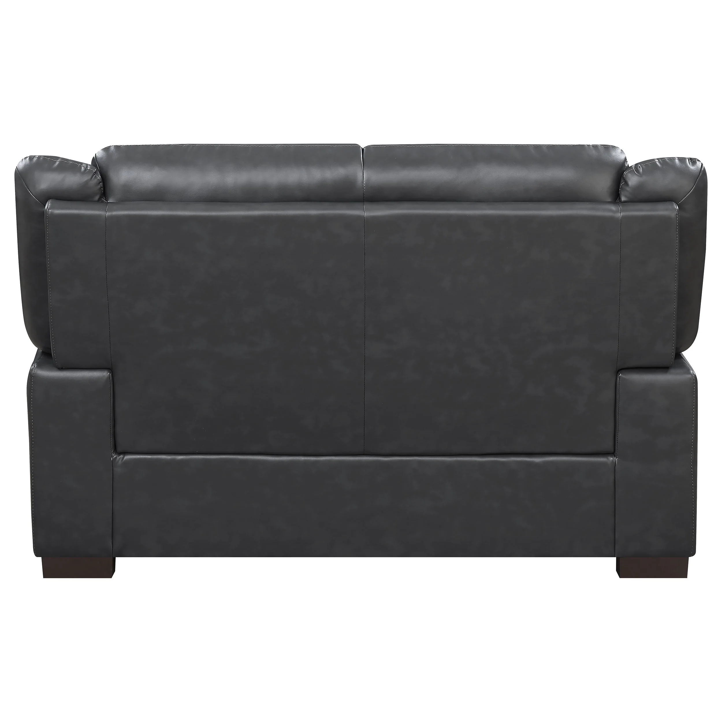 Arabella Upholstered Padded Arm Sofa Set Grey - Image 13