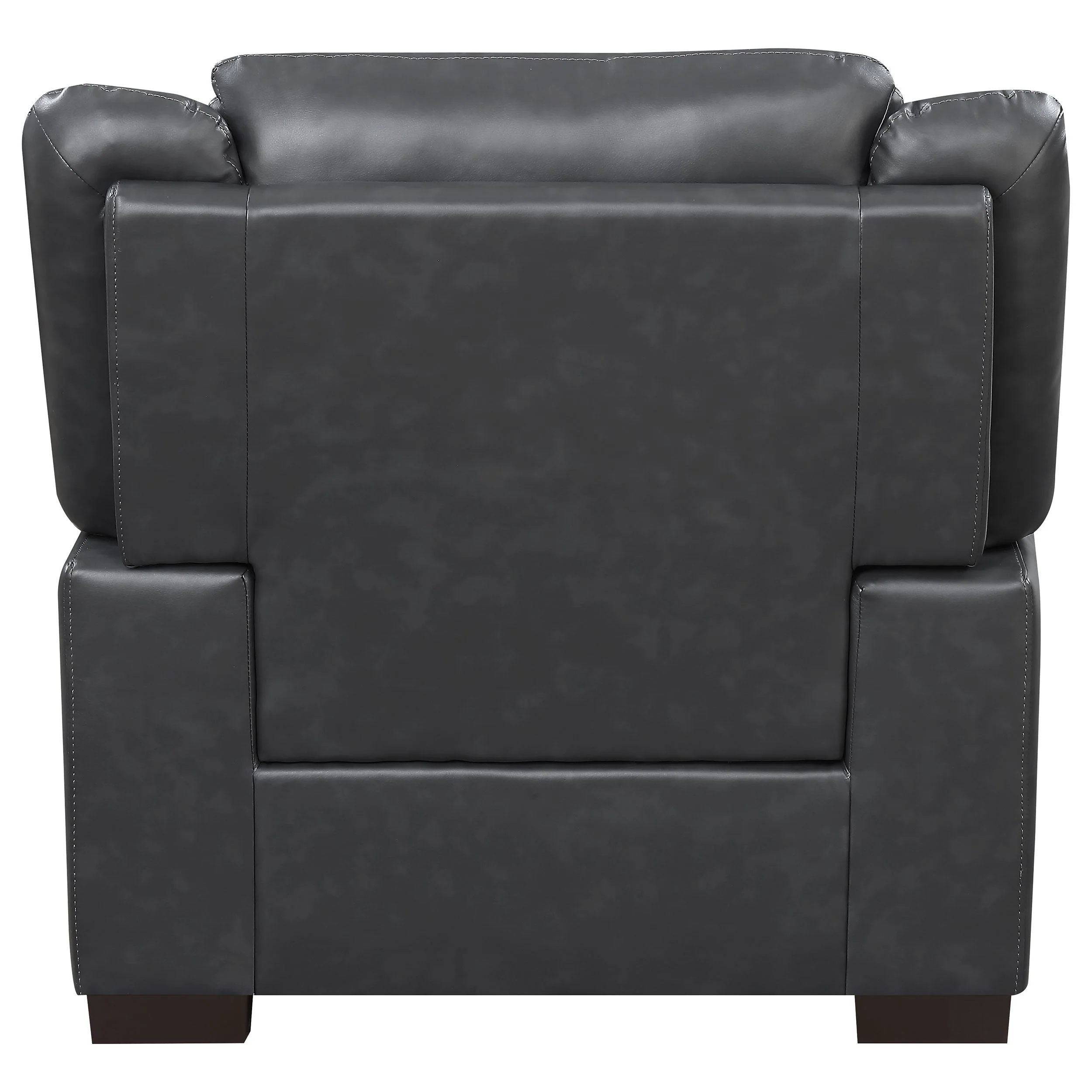 Arabella Upholstered Padded Arm Sofa Set Grey - Image 18