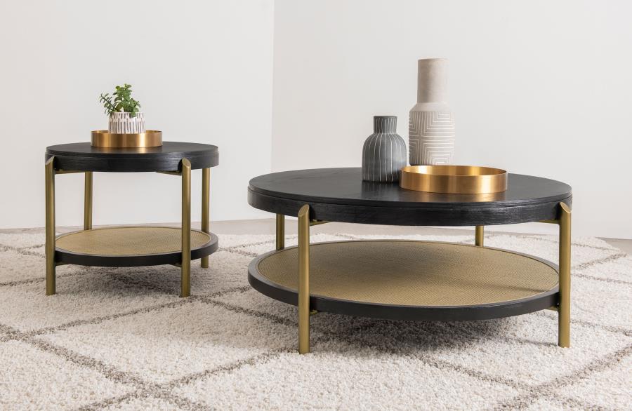 Arini Round Coffee and End Table Set - Image 3