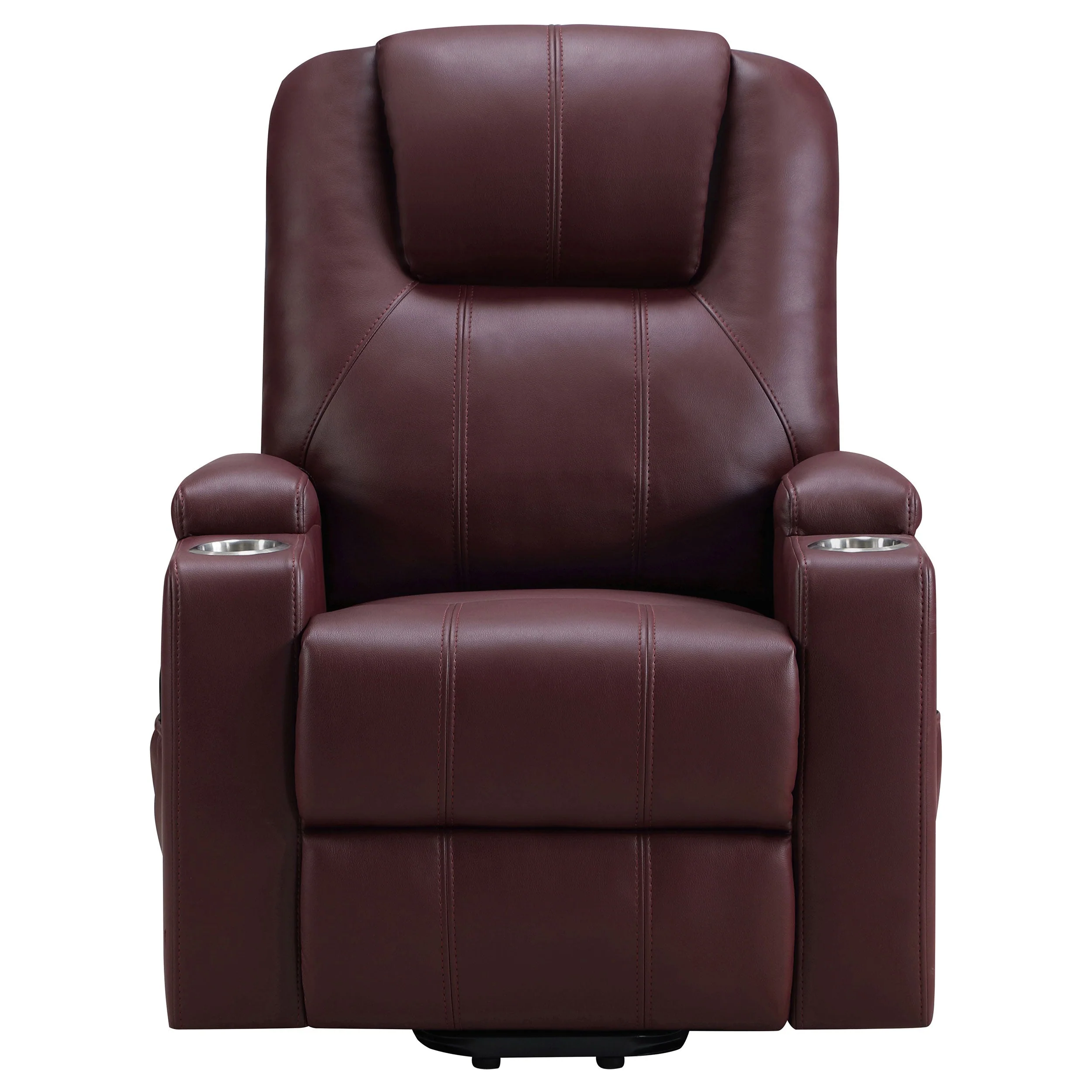 Armstrong Upholstered Power Lift Massage Recliner - Image 38