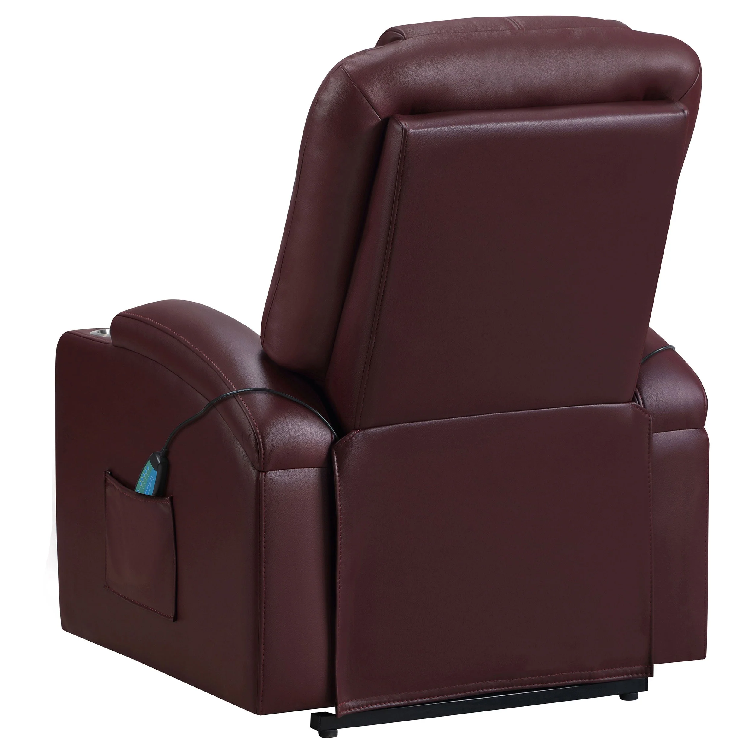 Armstrong Upholstered Power Lift Massage Recliner - Image 48