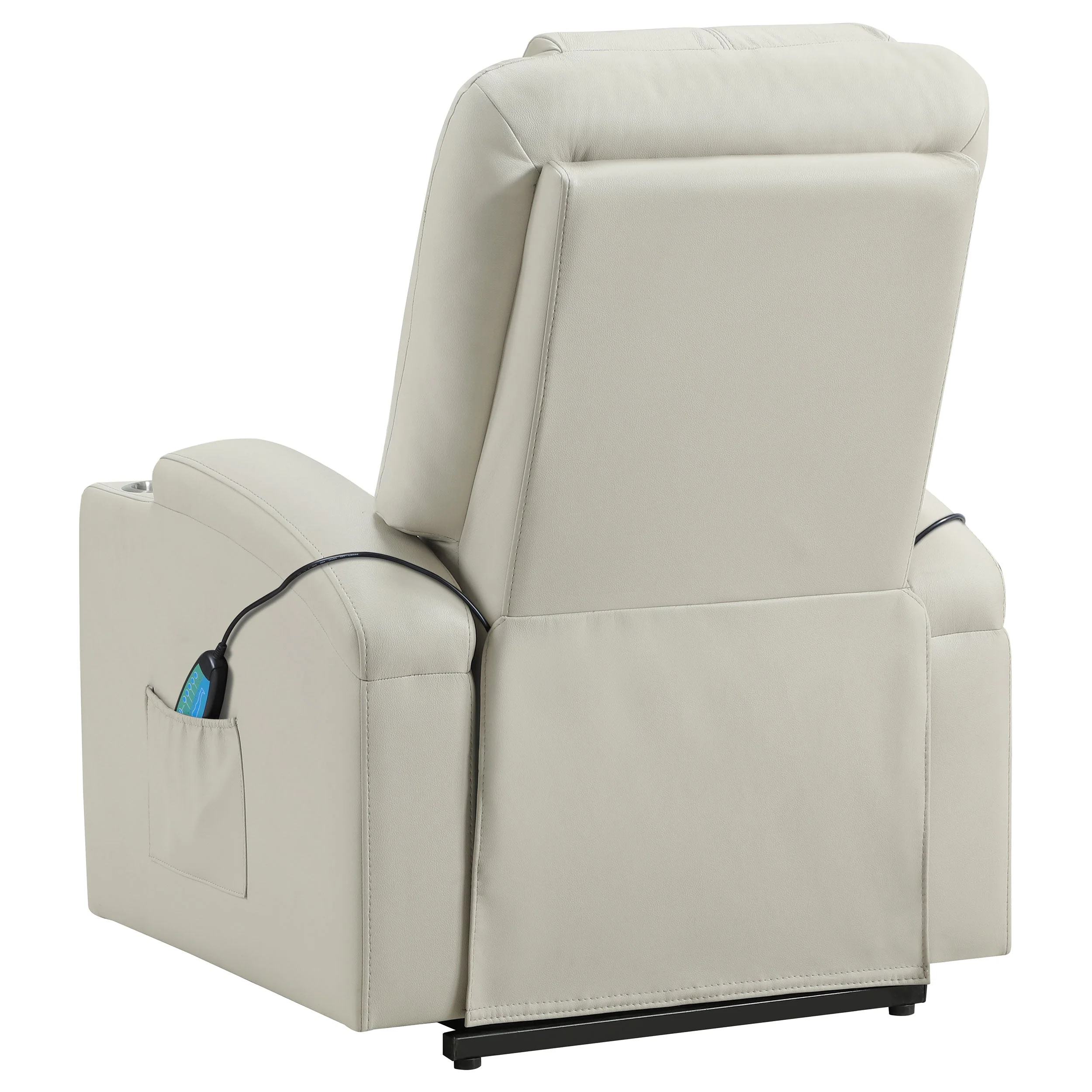 Armstrong Upholstered Power Lift Massage Recliner - Image 49