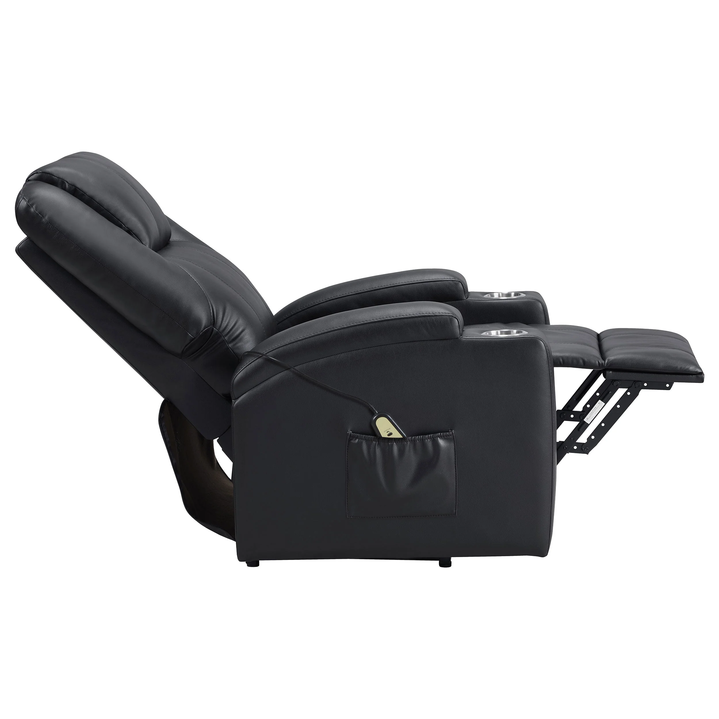 Armstrong Upholstered Power Lift Massage Recliner - Image 51