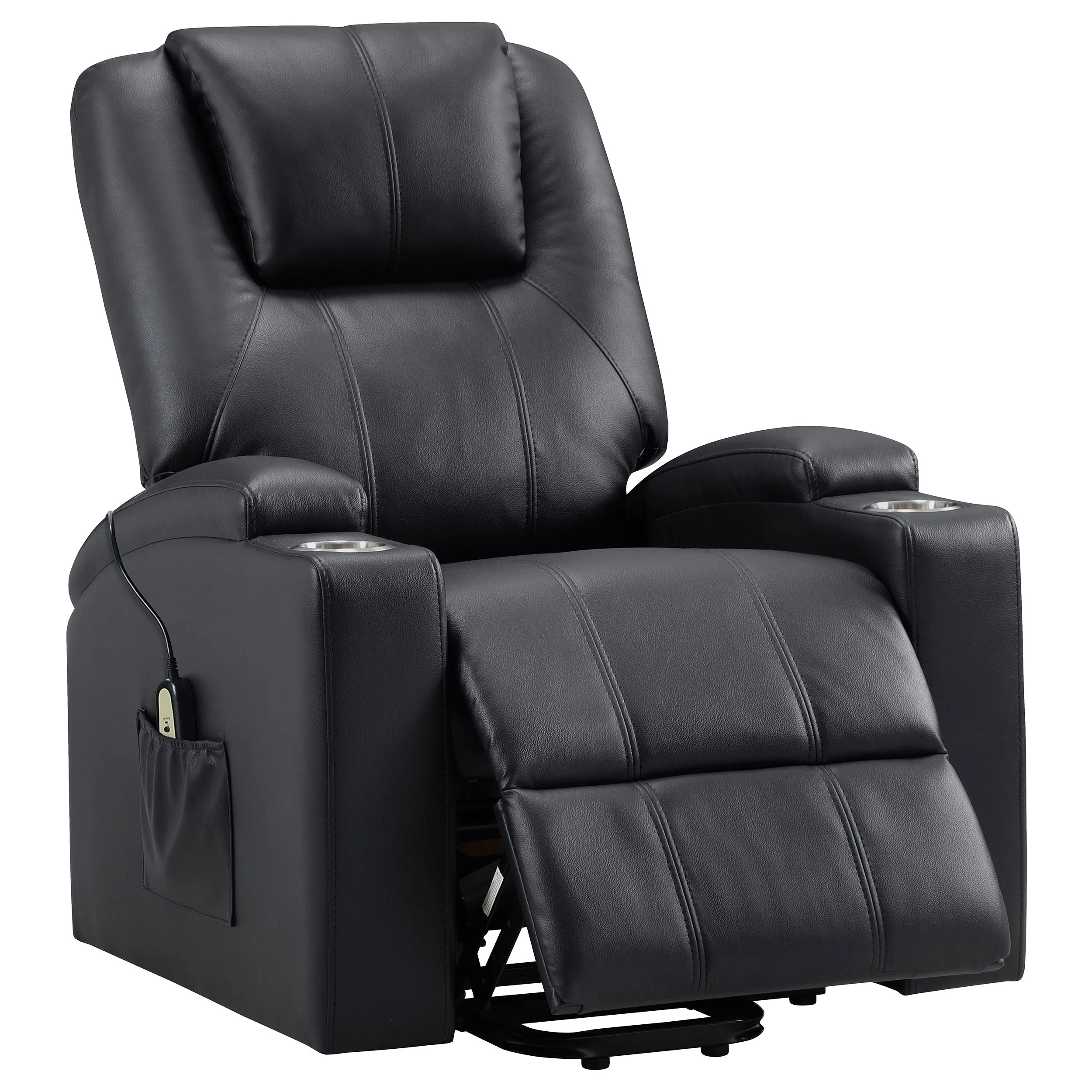 Armstrong Upholstered Power Lift Massage Recliner - Image 6