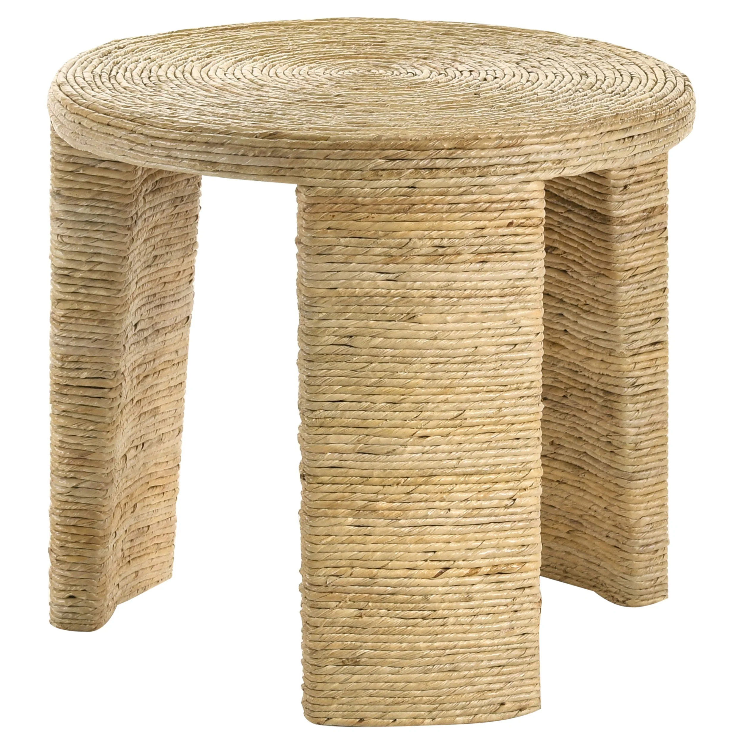 Artina Rattan Coffee and End Table Set Natural - Image 10