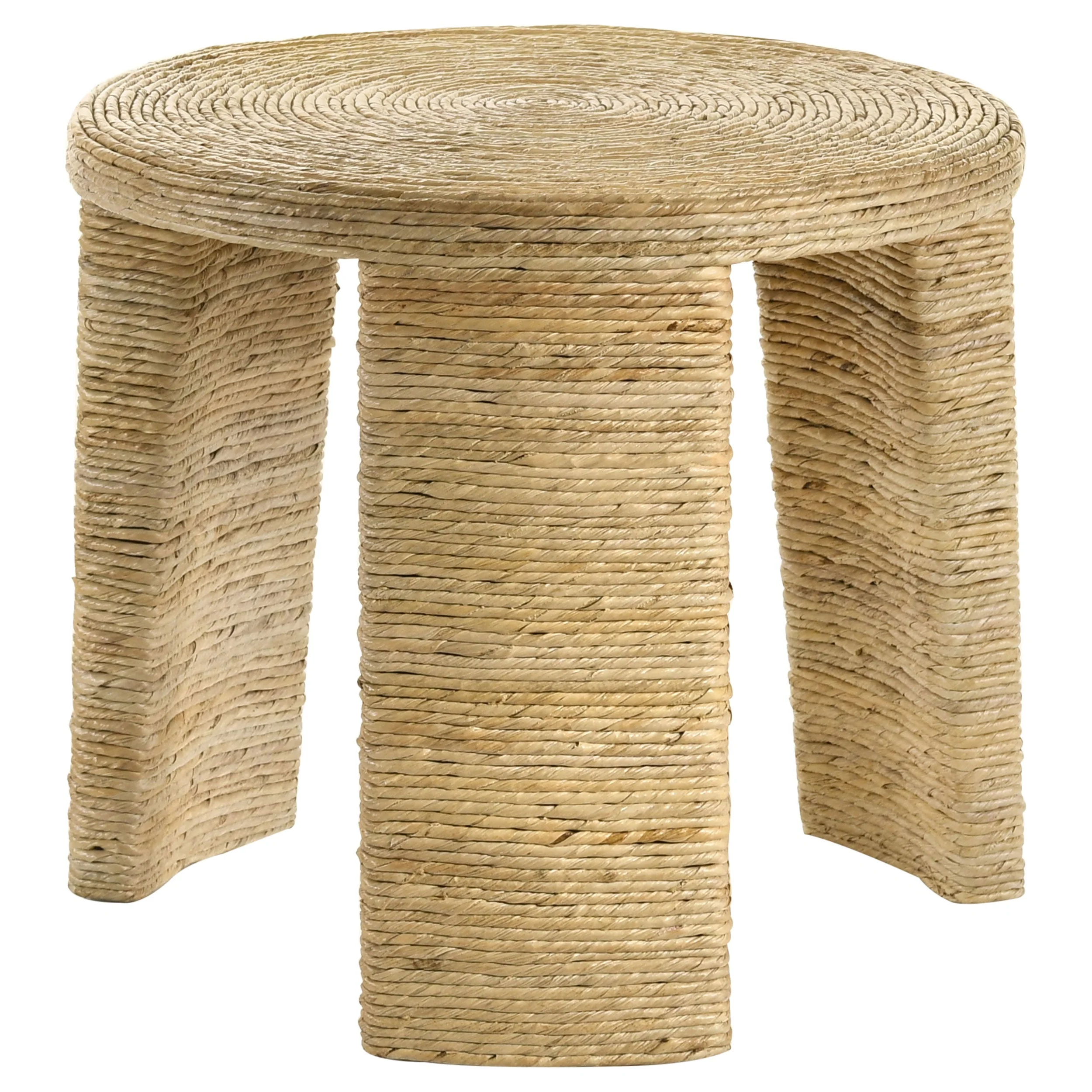 Artina Rattan Coffee and End Table Set Natural - Image 8