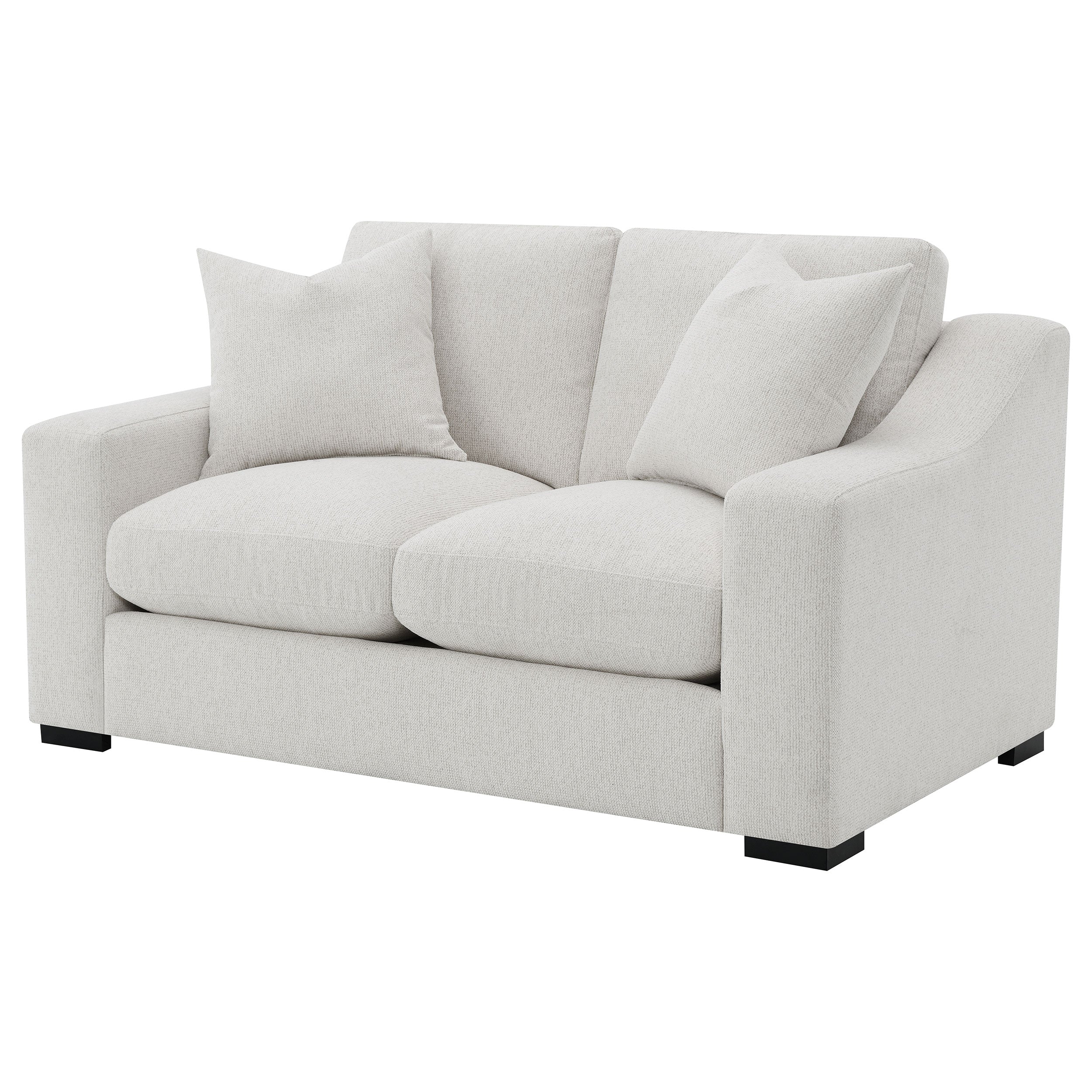Ashlyn Upholstered Sloped Arm Loveseat - Image 10