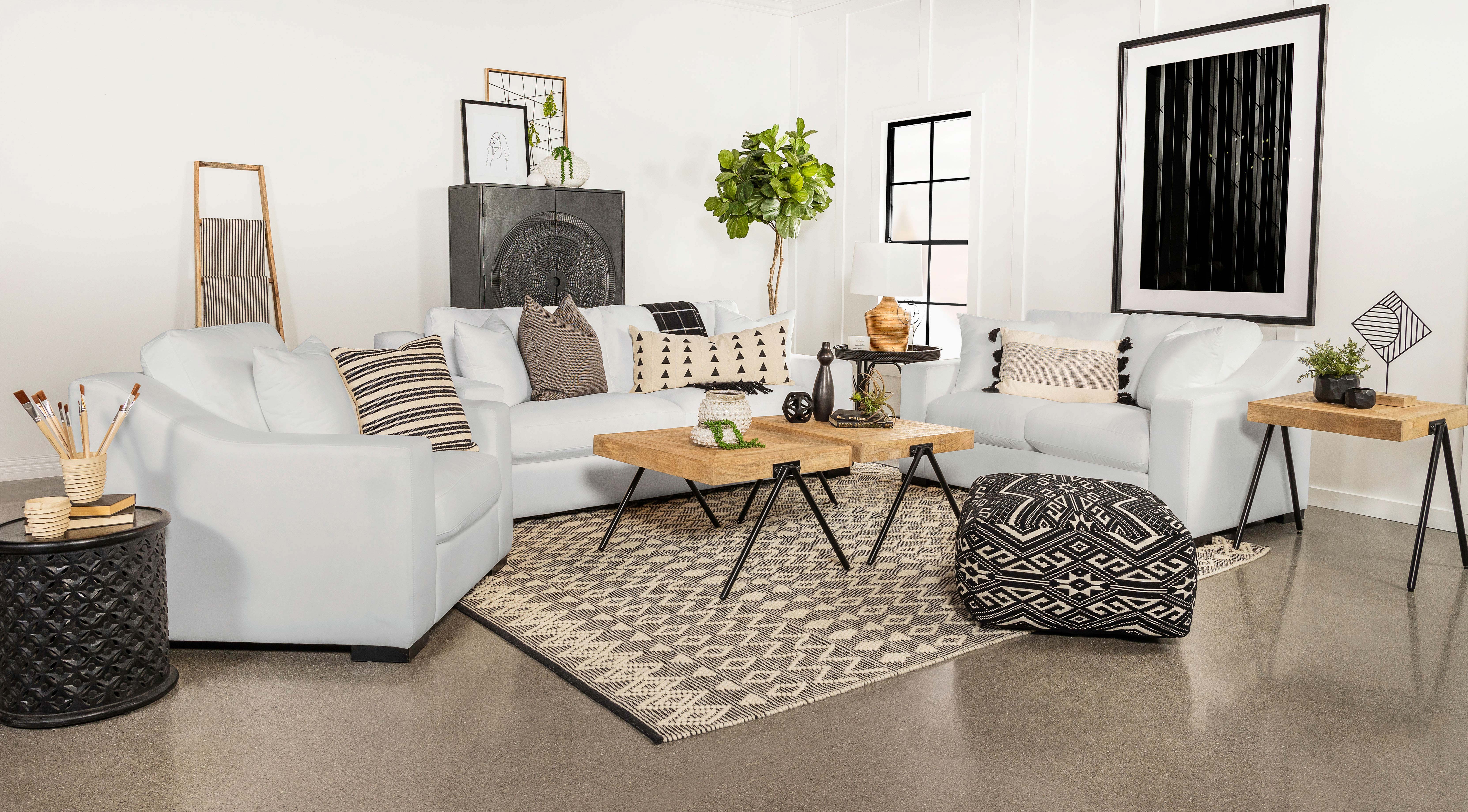 Ashlyn Upholstered Sloped Arm Loveseat - Image 23