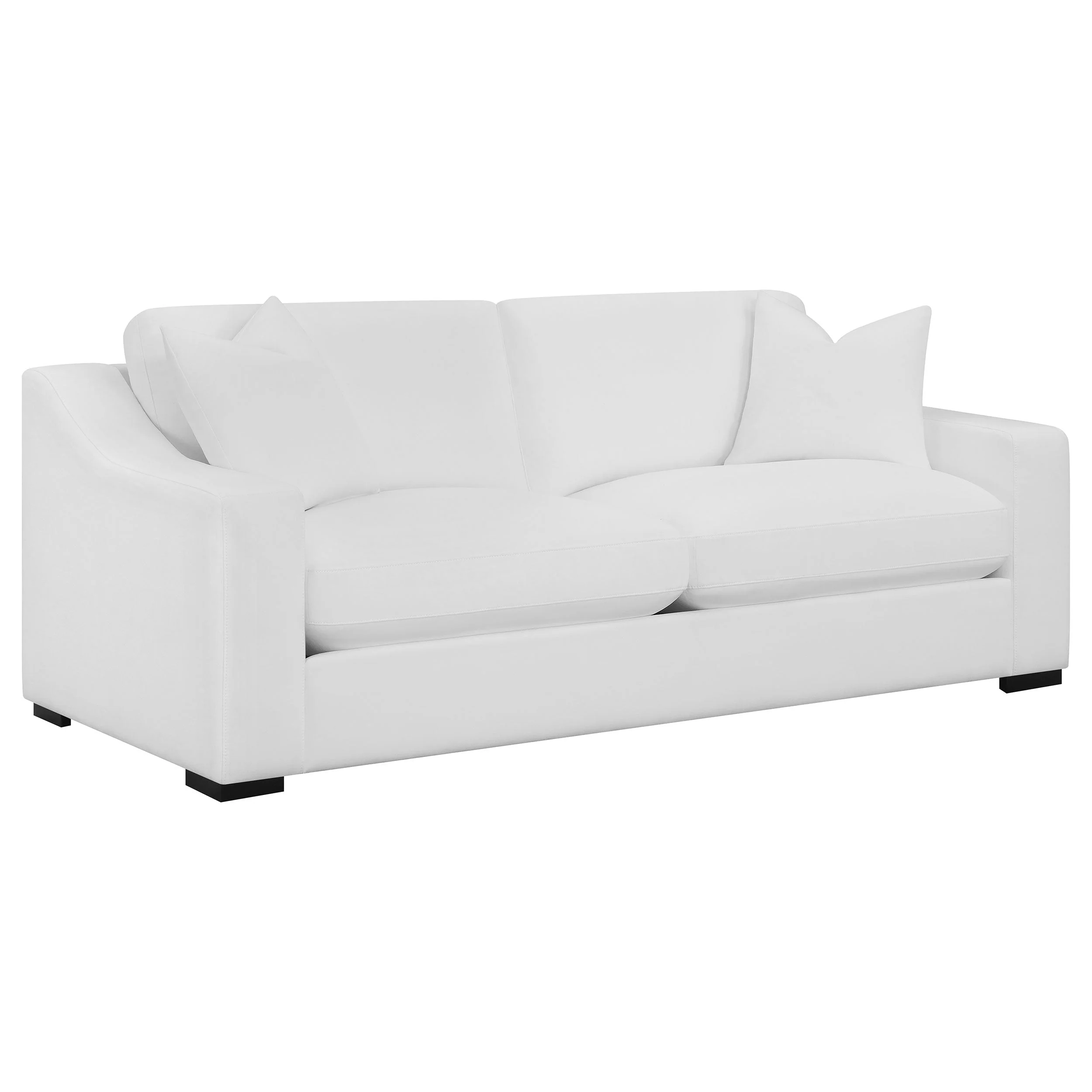 Ashlyn Upholstered Sloped Arm Sofa - Image 3