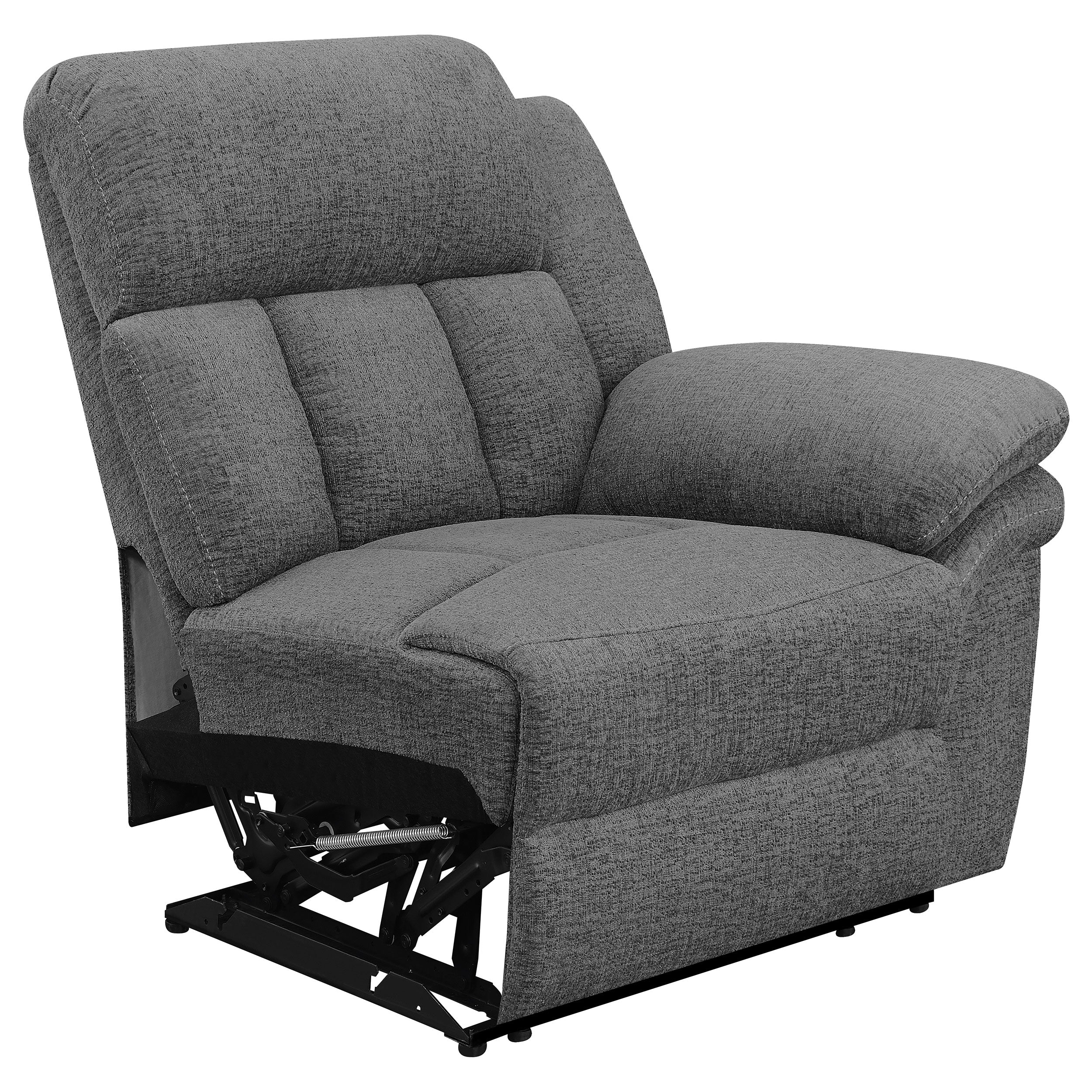 Bahrain Upholstered Motion Sofa Charcoal - Image 11