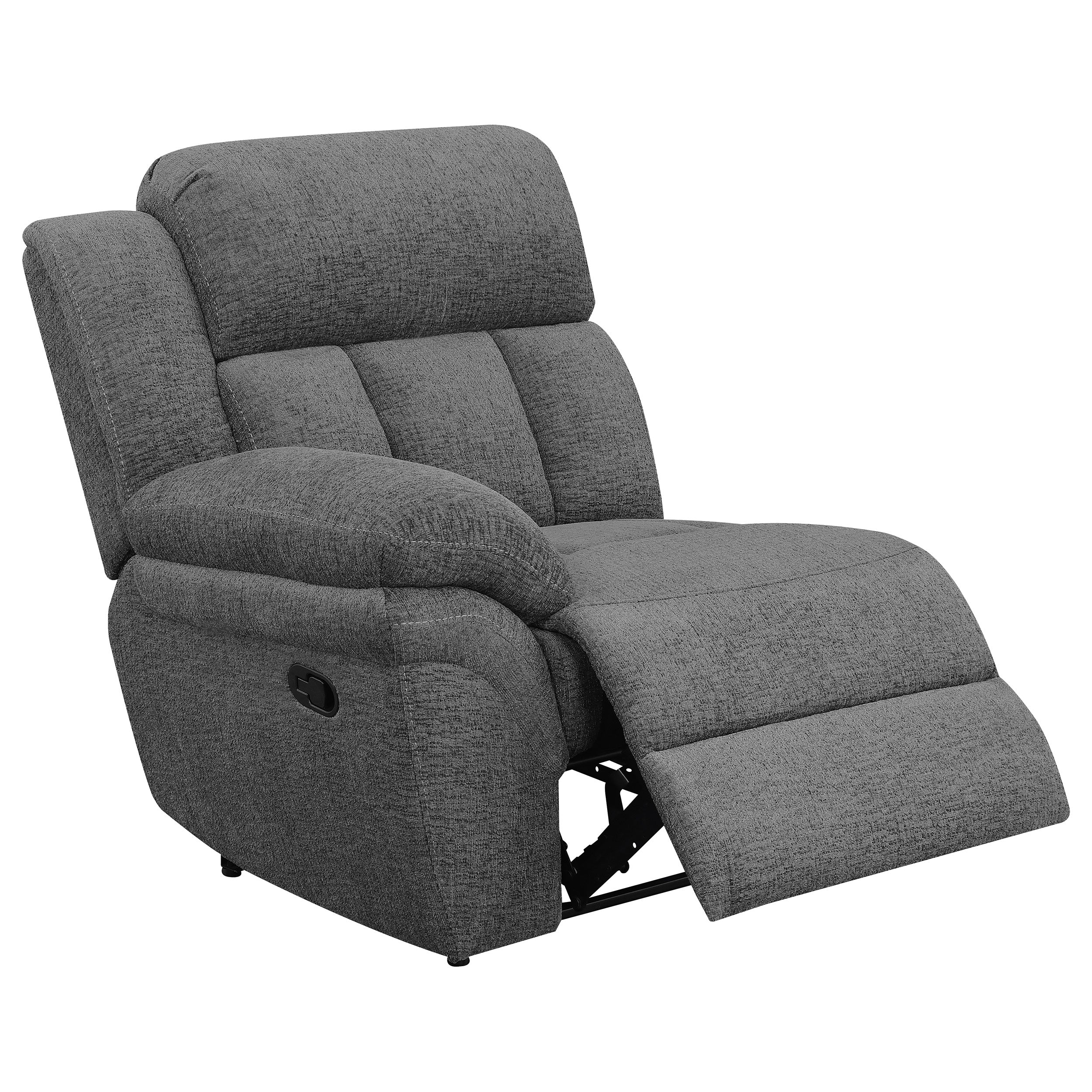 Bahrain Upholstered Motion Sofa Charcoal - Image 7
