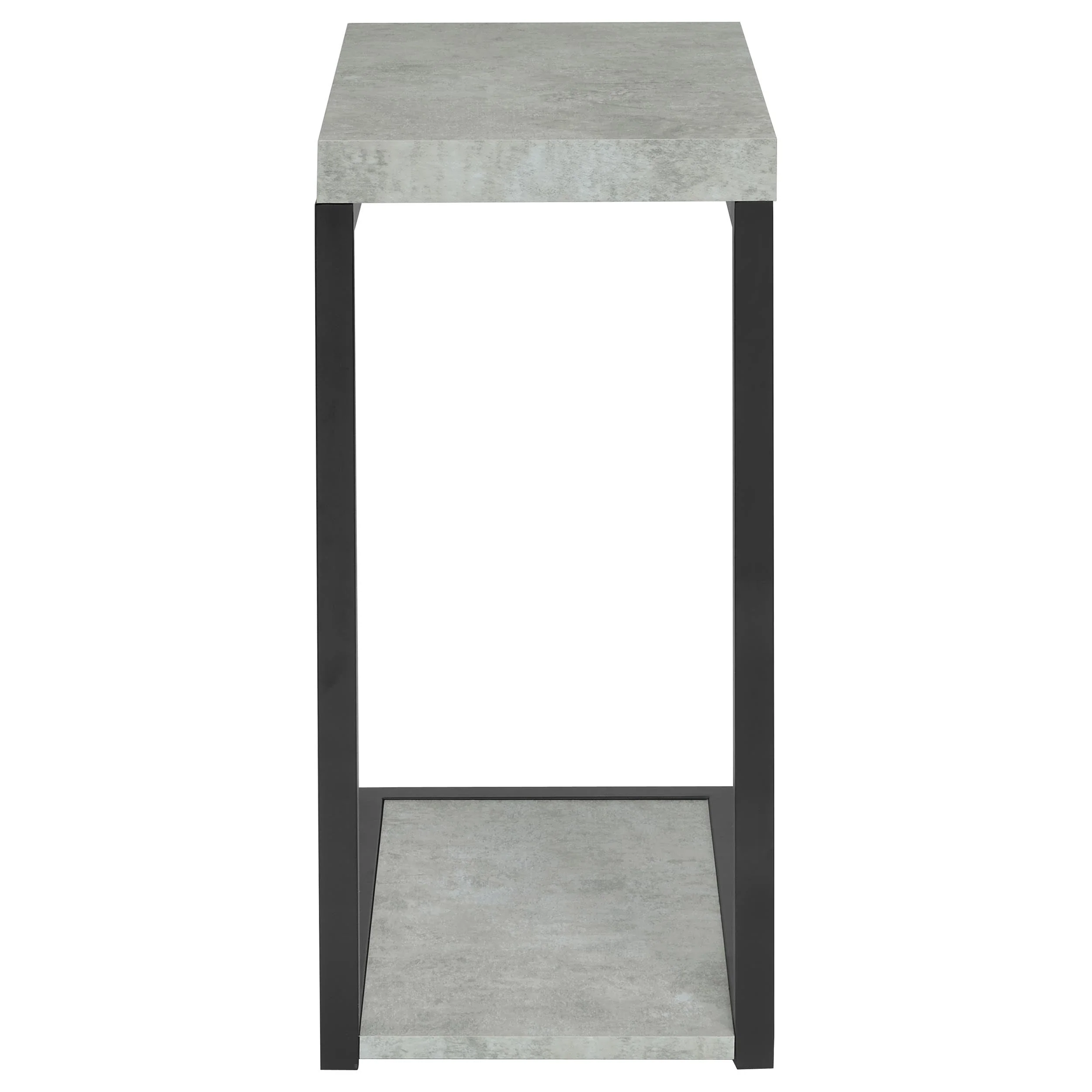 Beck Engineered Wood C-Shape Sofa Side Table - Image 11