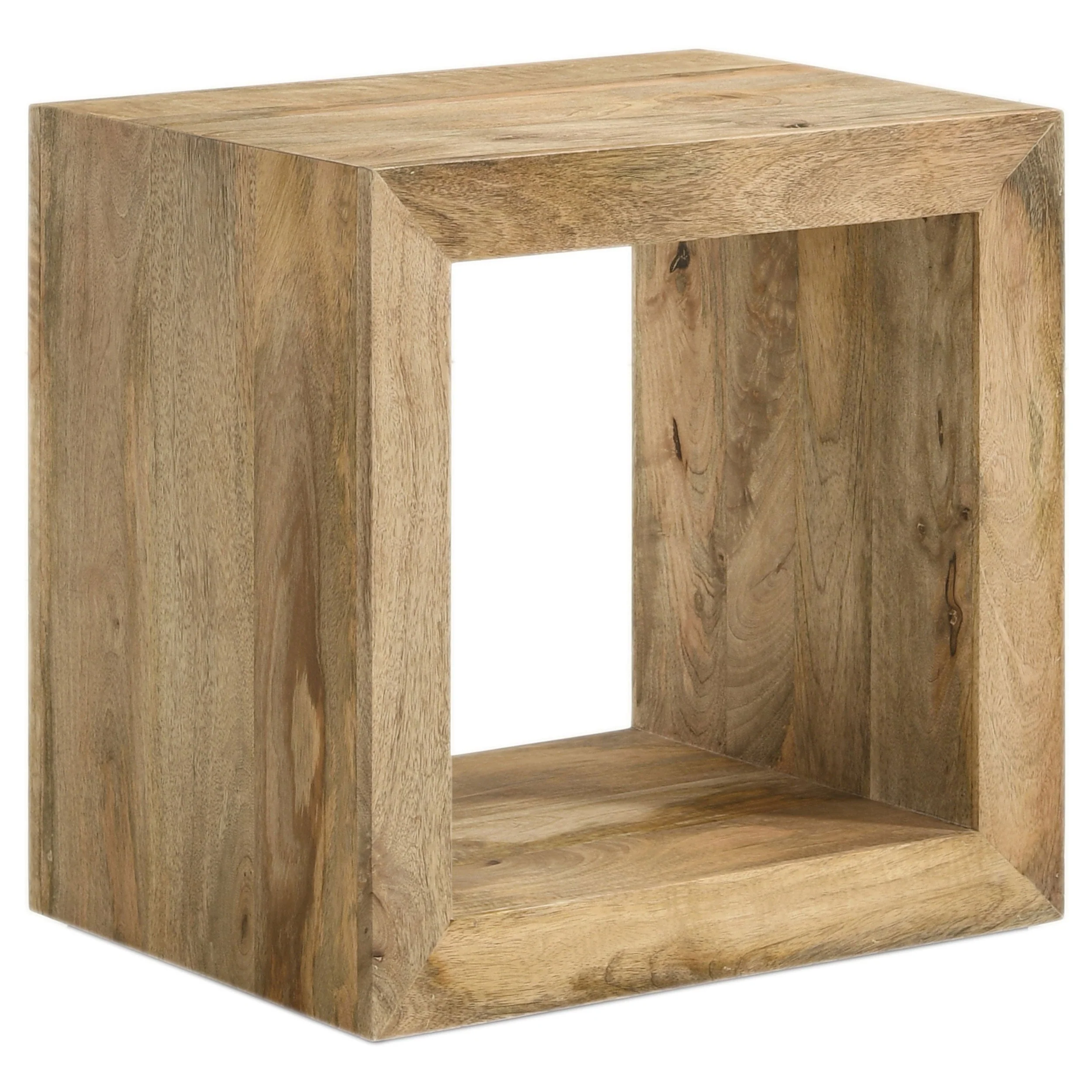 Benton Solid Mango Coffee and End Table Set Natural - Image 8