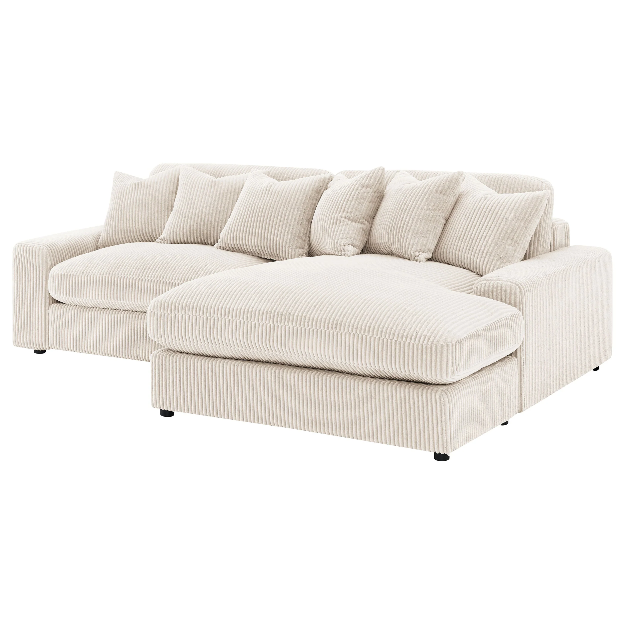 Blaine Upholstered Reversible Chaise Sectional Sofa - Image 22