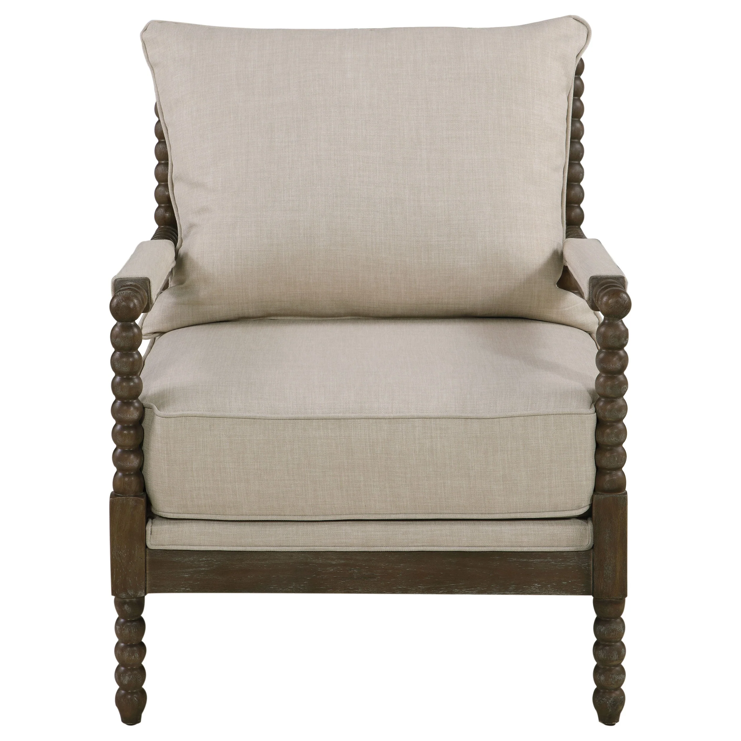 Blanchett Upholstered Bobbin Accent Chair - Image 11