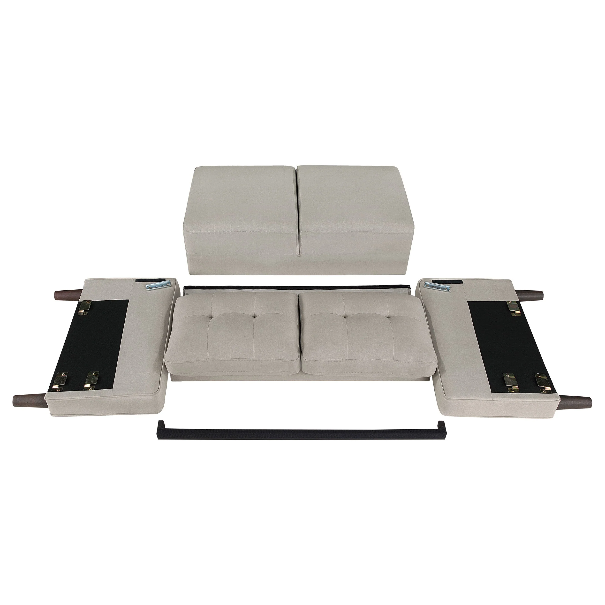 Bowen Upholstered Track Arm Tufted Loveseat - Image 20