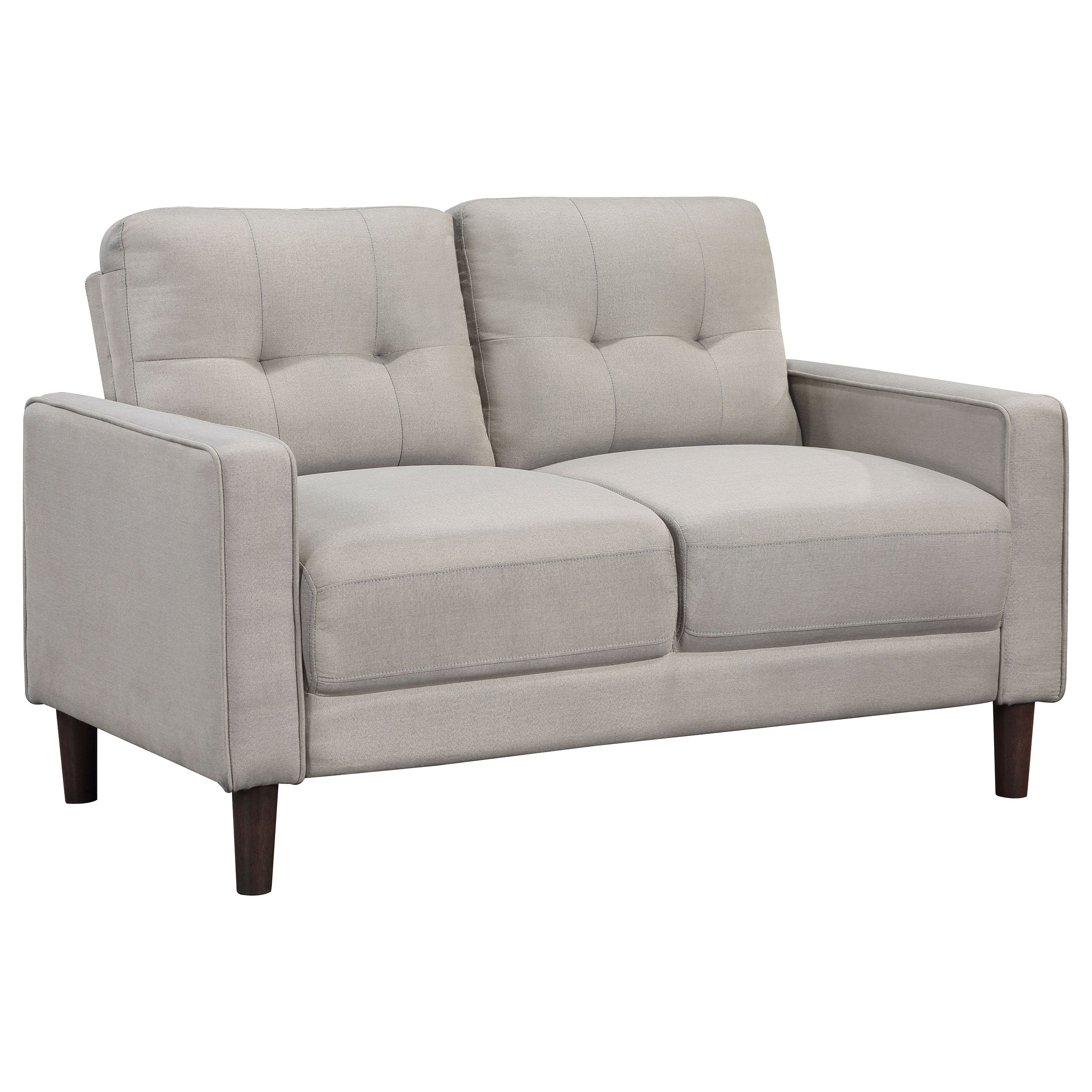 Bowen Upholstered Track Arm Tufted Loveseat - Image 4
