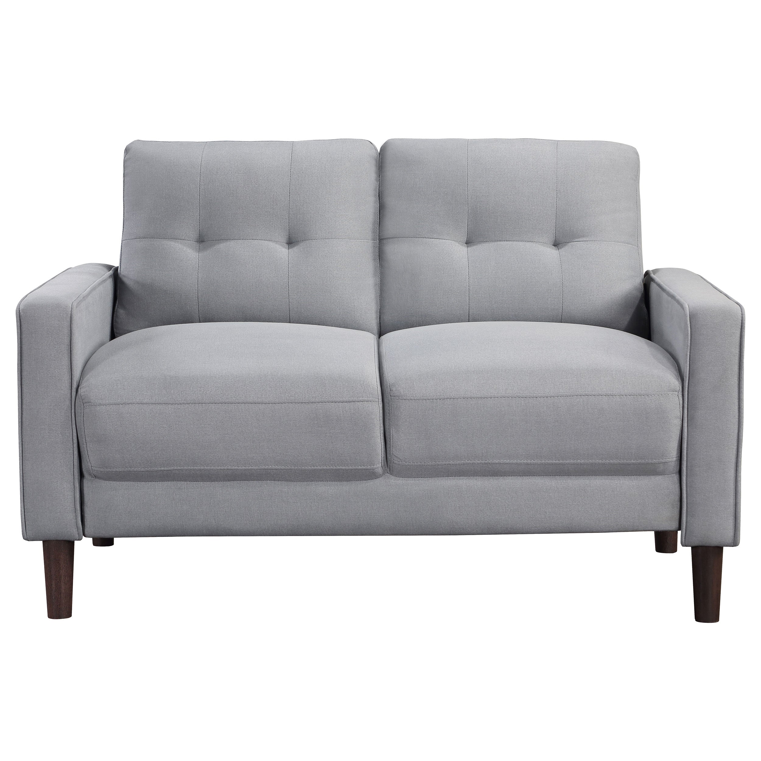 Bowen Upholstered Track Arm Tufted Loveseat - Image 7