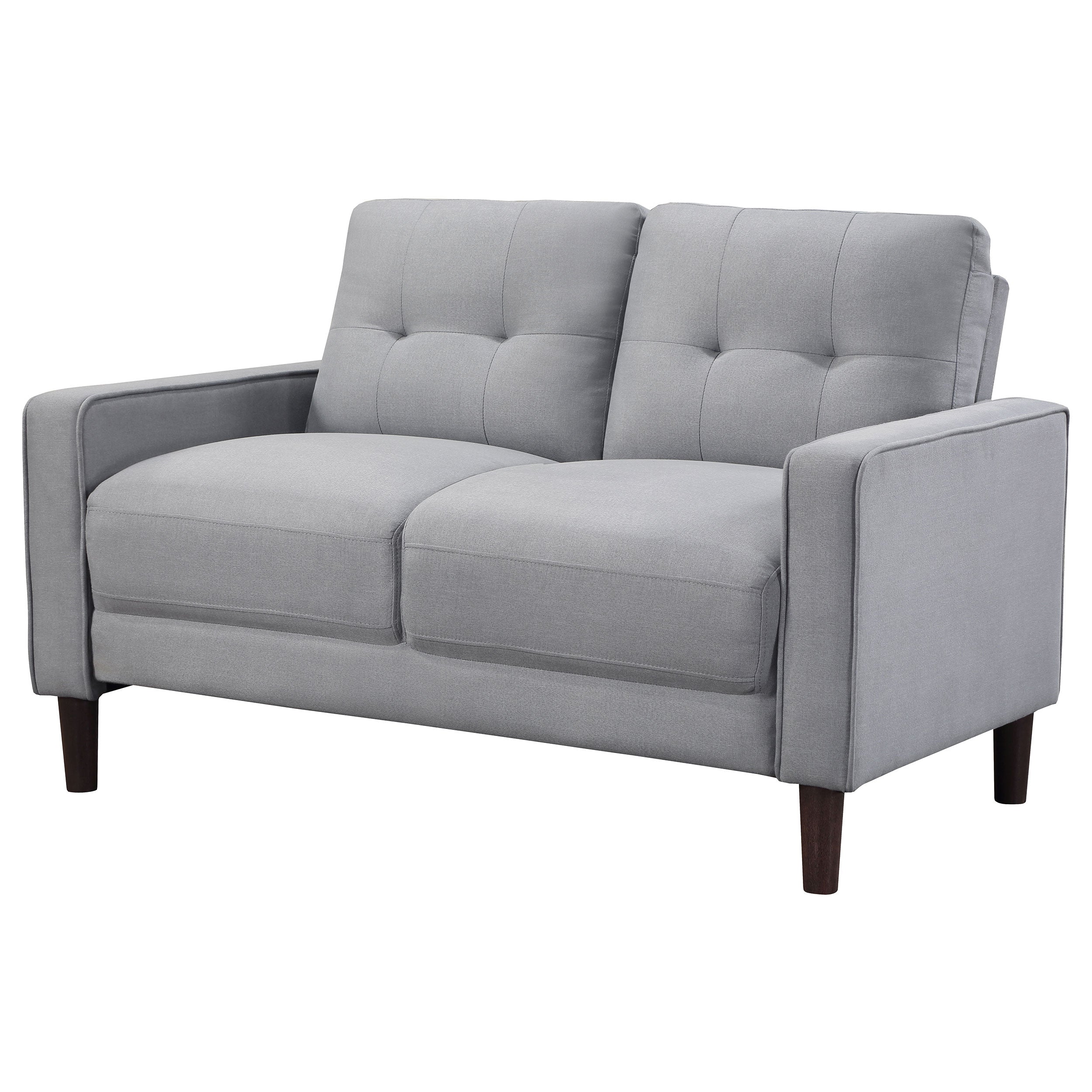 Bowen Upholstered Track Arm Tufted Loveseat - Image 9